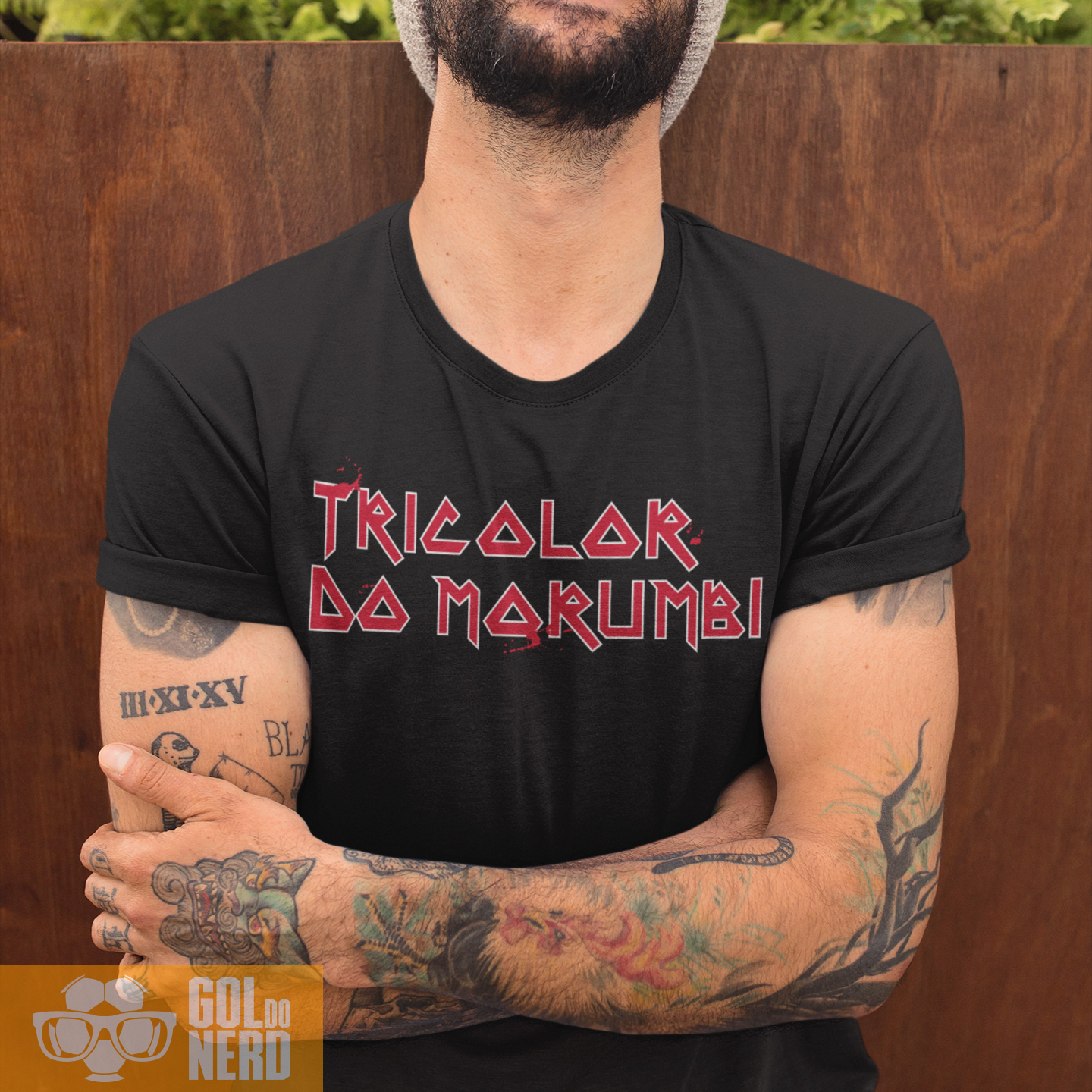 Camiseta Iron Tricolor