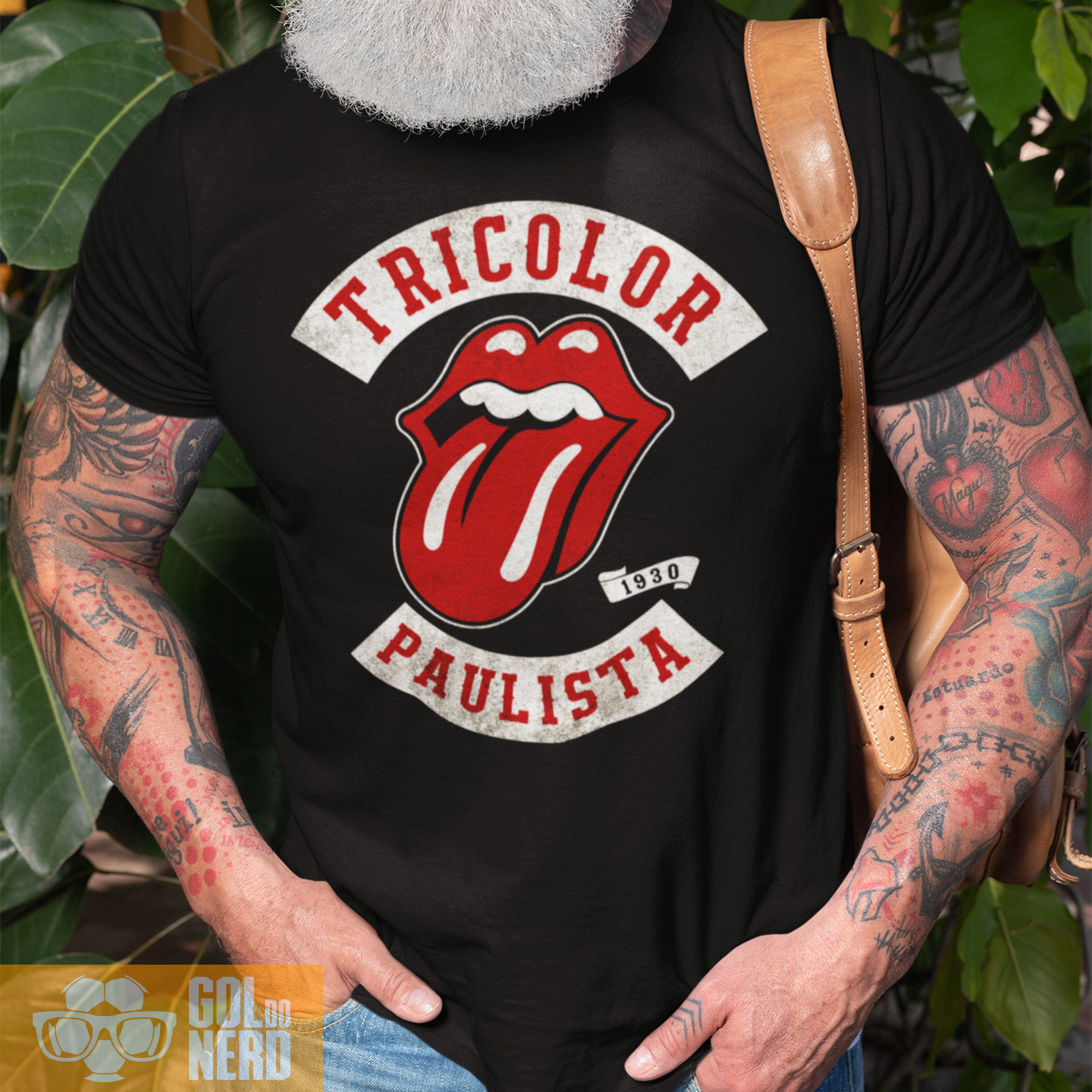 Camiseta Rolling Tricolor