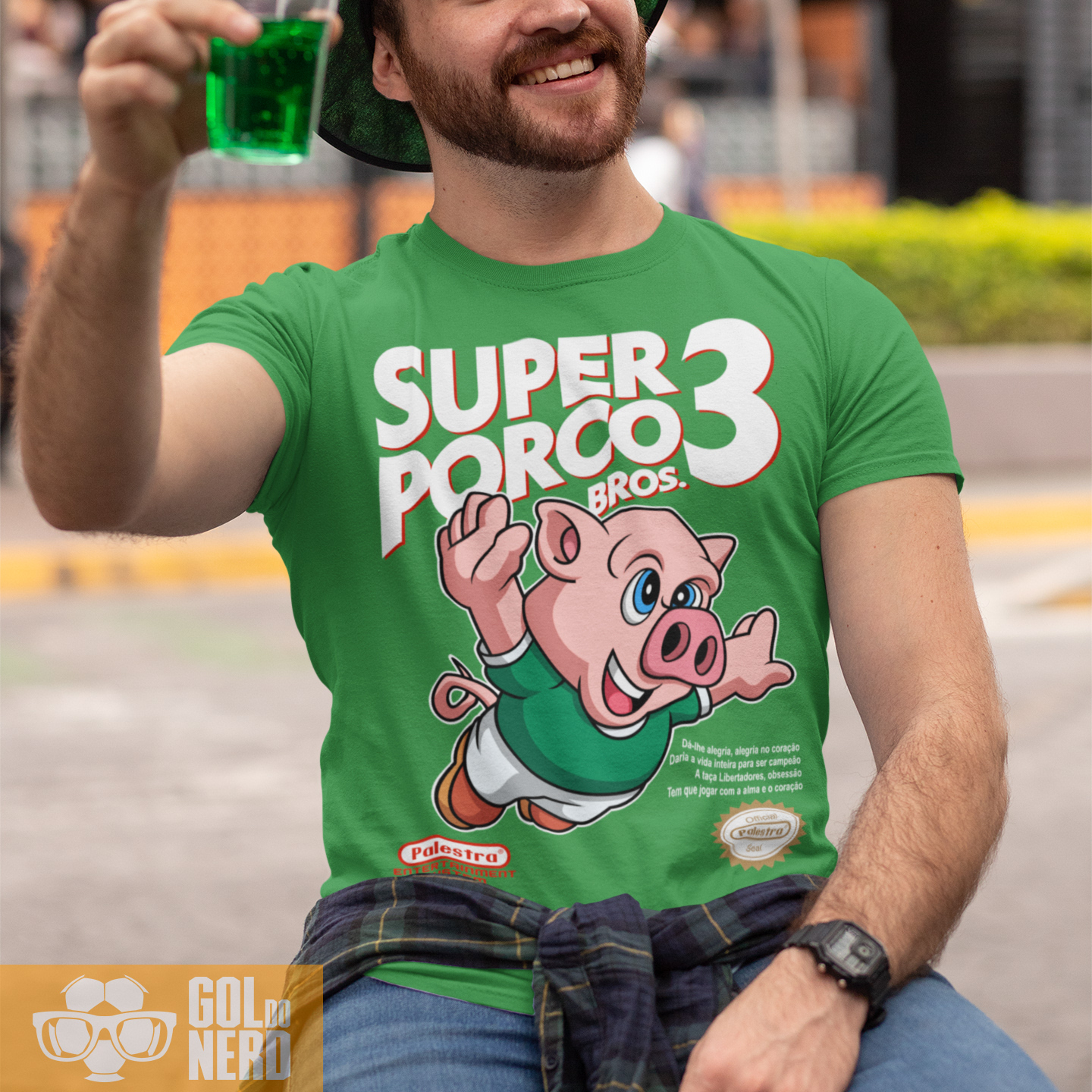 Camiseta Super Porco
