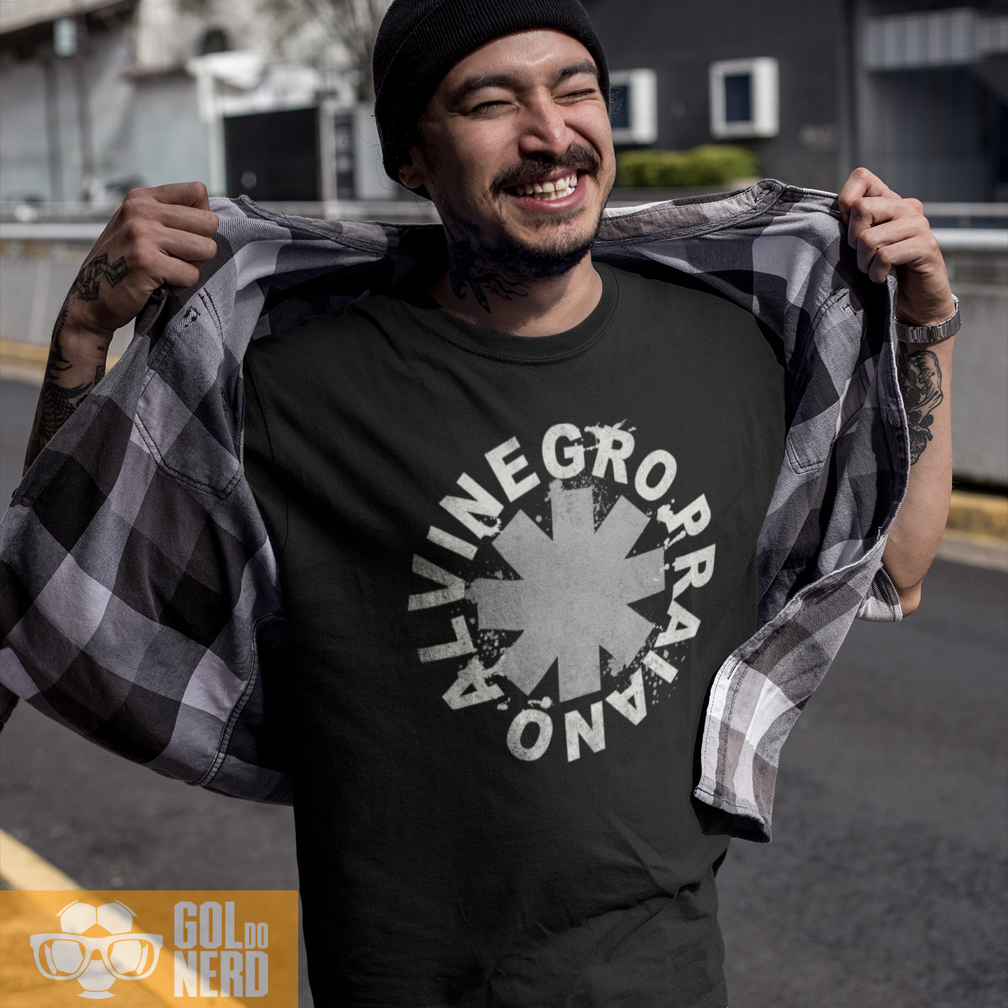 Camiseta RHCP Peixão