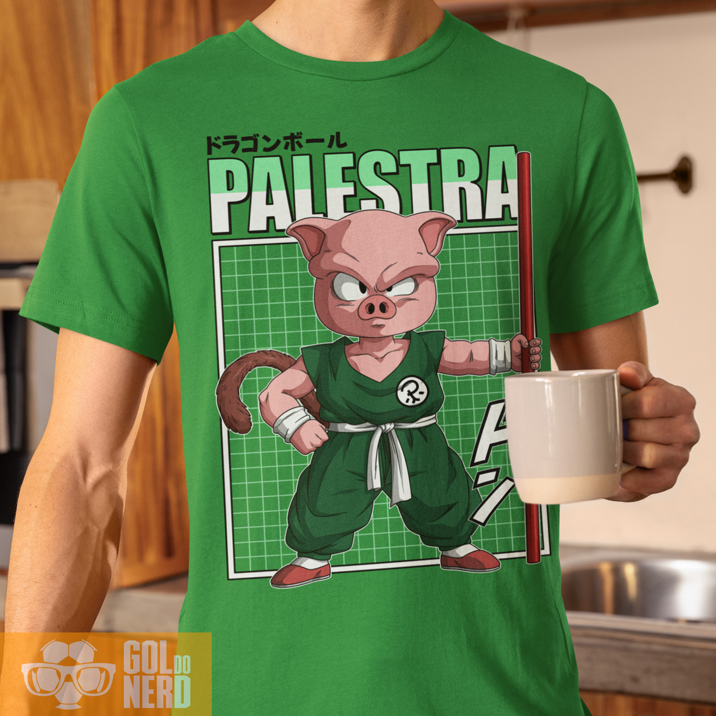 Camiseta DBZ Palestra