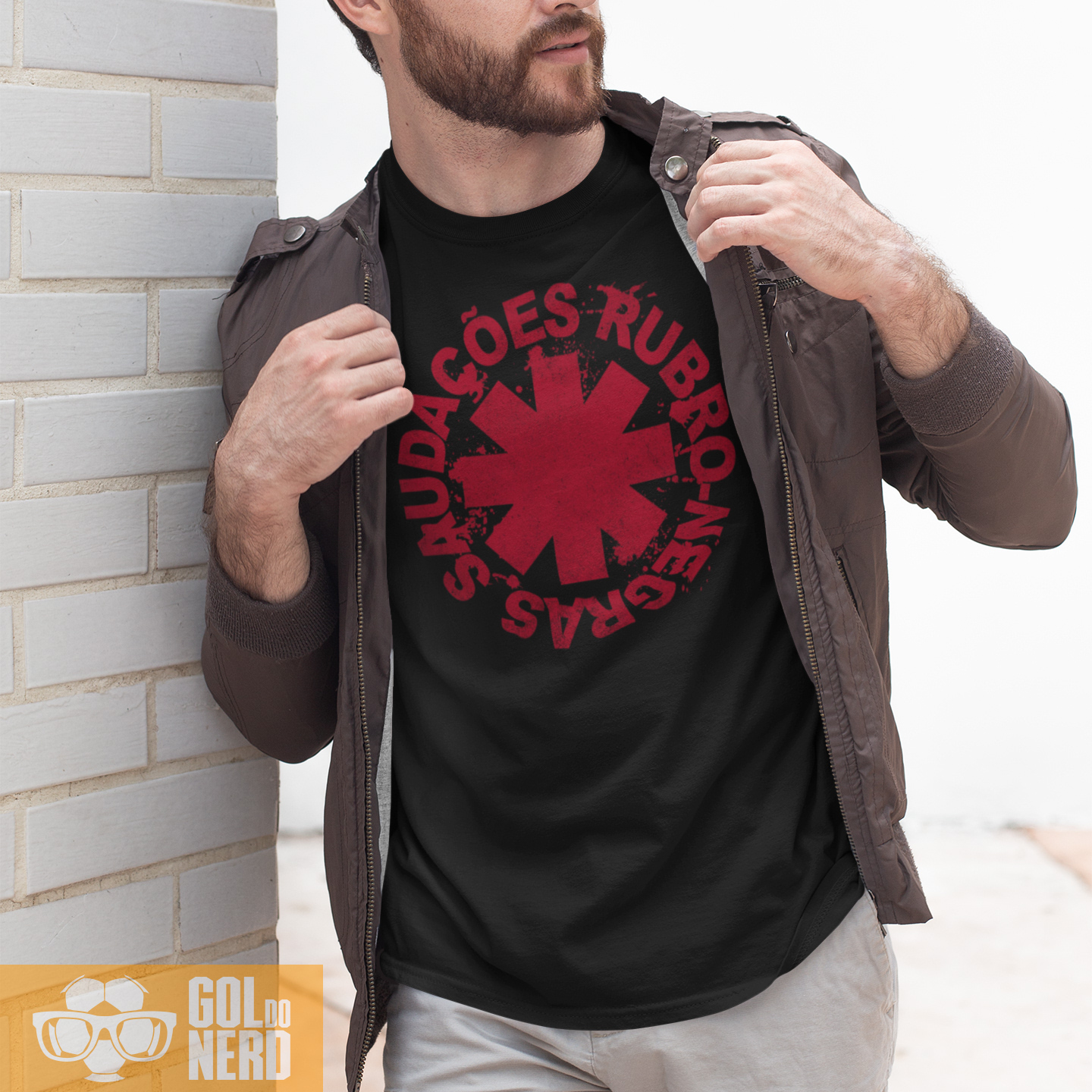 Camiseta RHCP Mengão