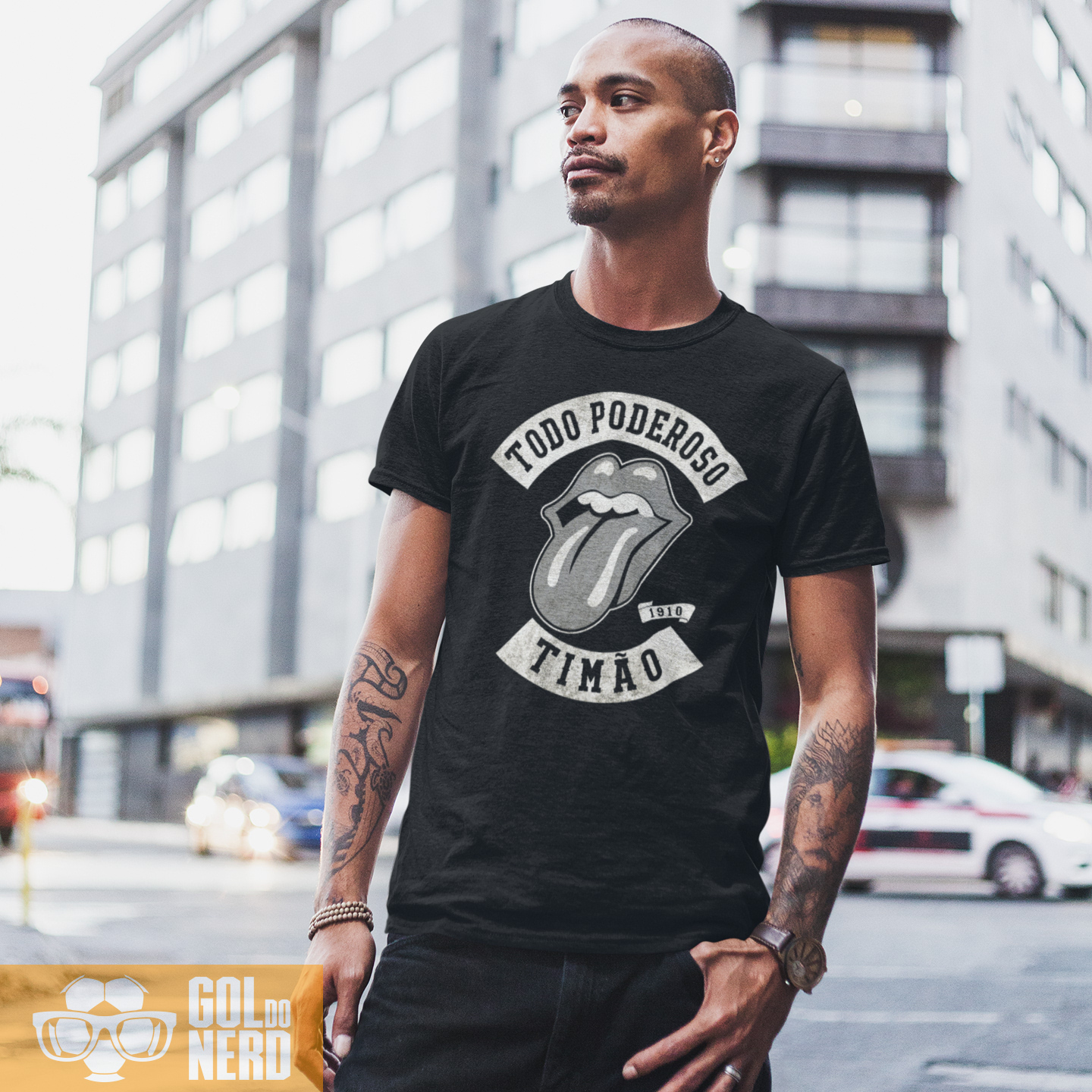 Camiseta Rolling Todo Poderoso