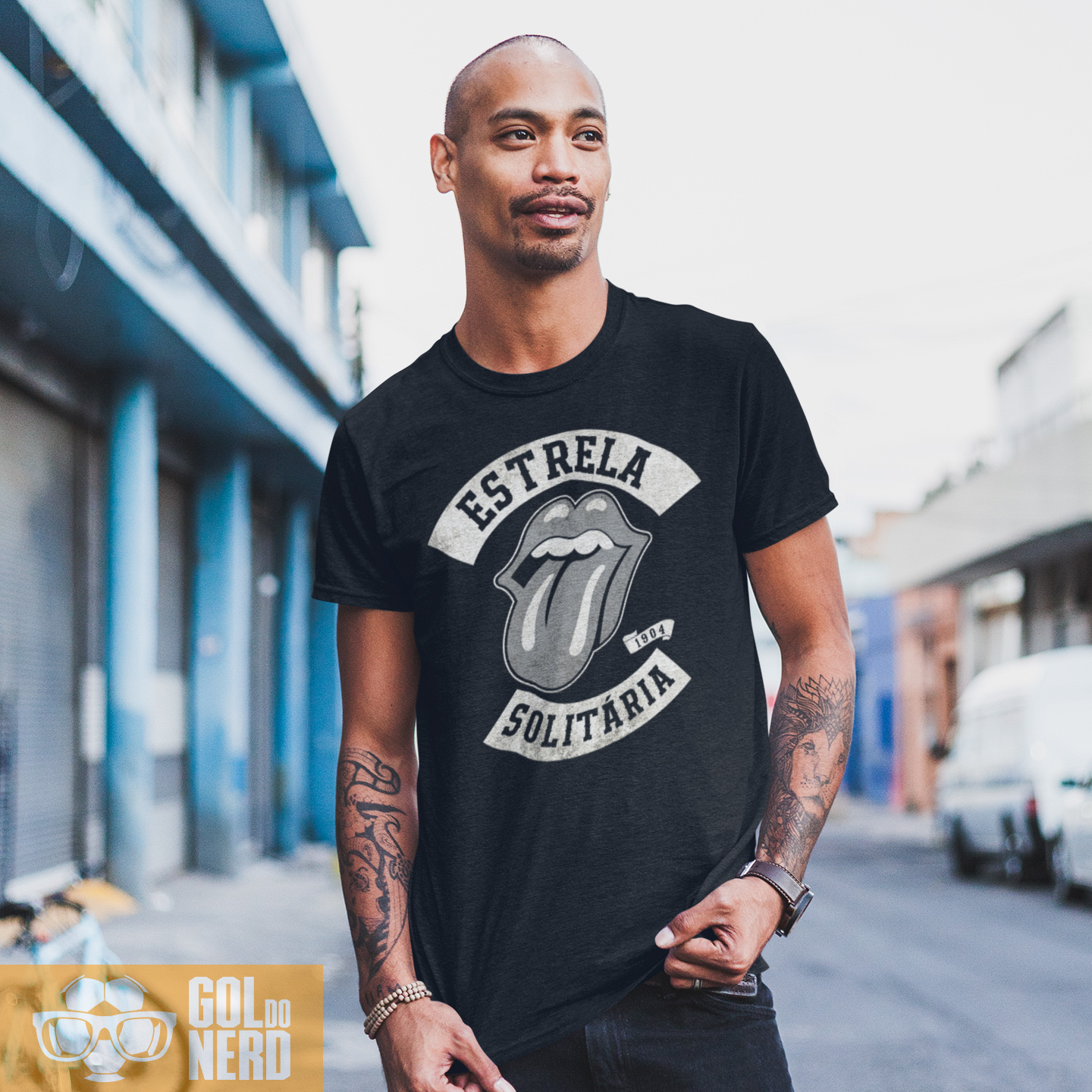 Camiseta Rolling Estrela