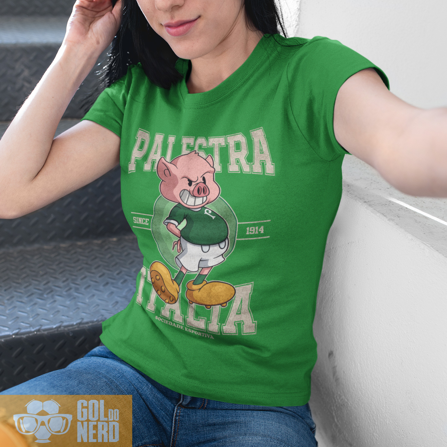 Babylook Palestra Porco