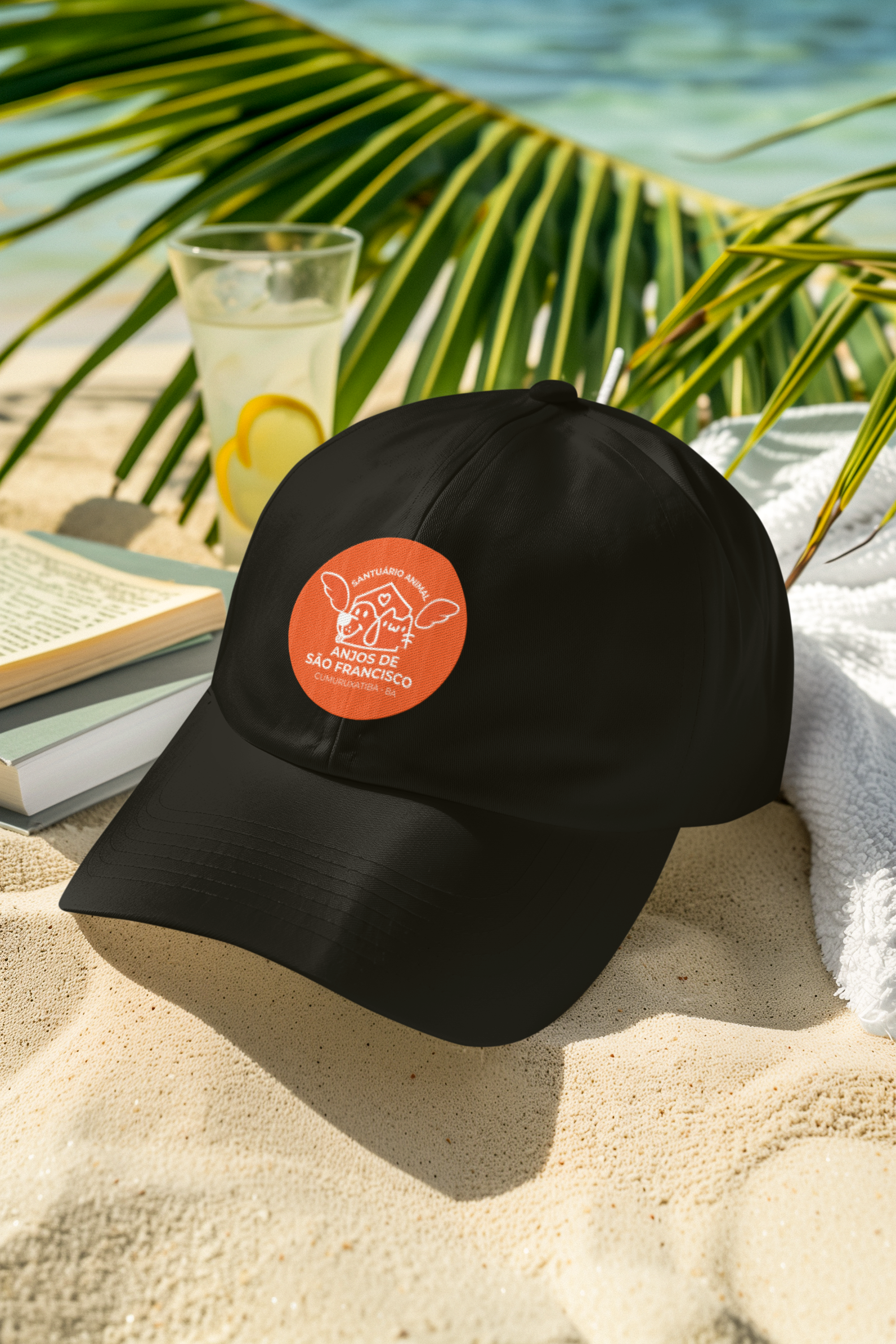 Proteção e Estilo - Boné Exclusivo do Santuário - Edição Laranja