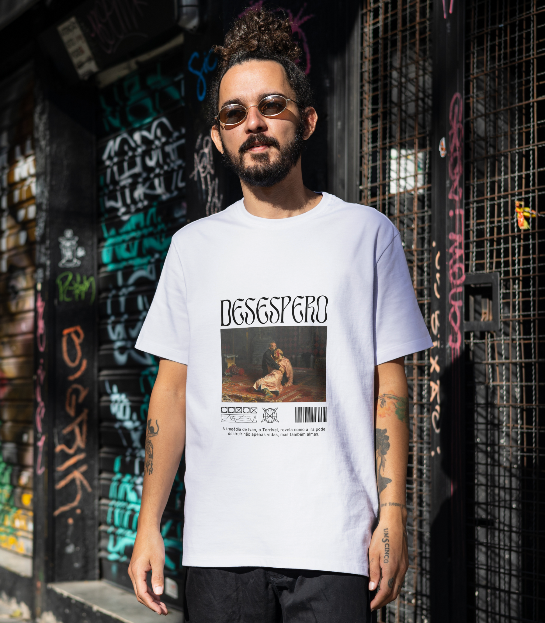 T-Shirt - Desespero, A tragédia de Ivan, O terrível