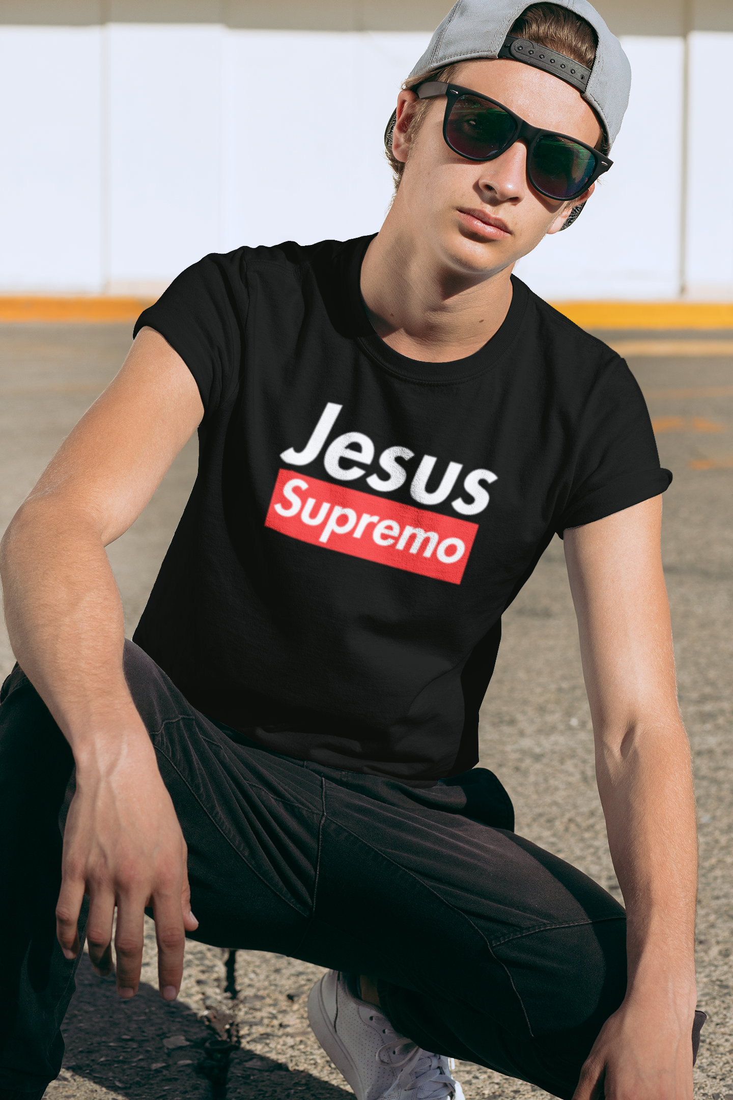 Camiseta Unissex -Jesus Supremo