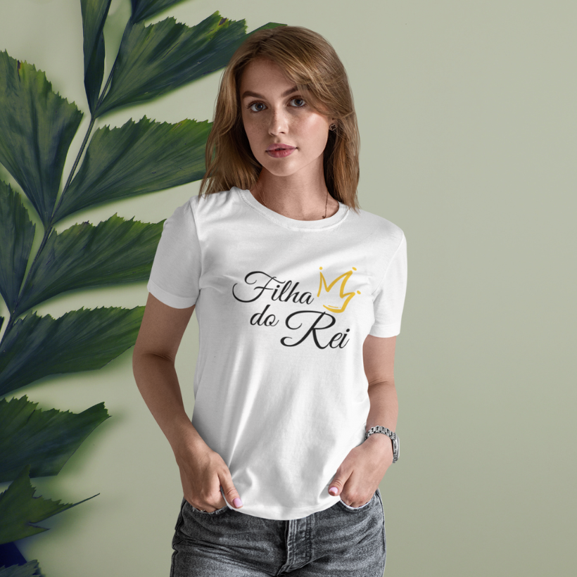 Camiseta Feminina - Filha do Rei