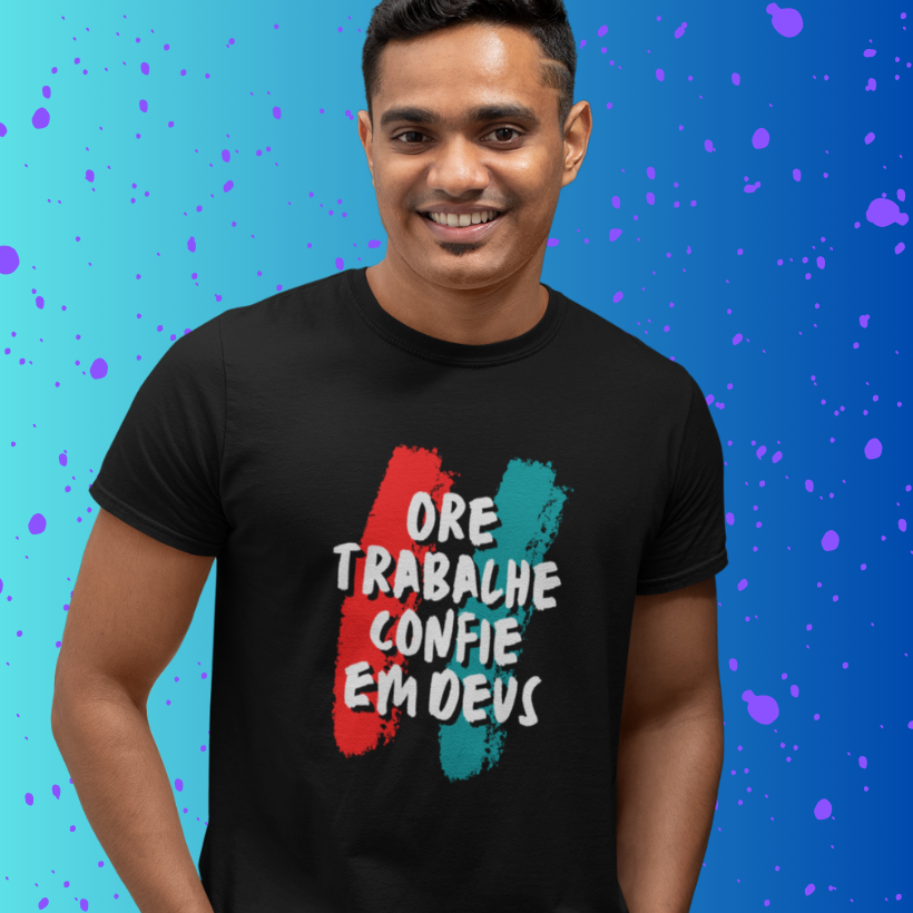 Camiseta Unissex - Confie em Deus