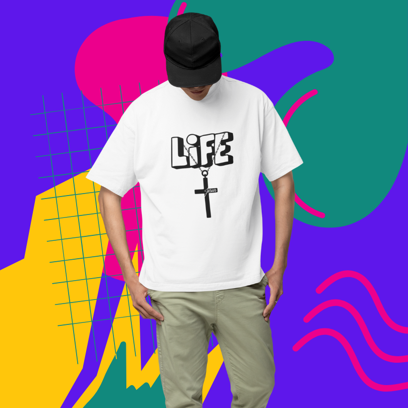 Camiseta Oversized Unissex - Life