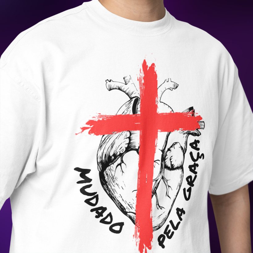 Camiseta Oversized Unissex - Pela Graça