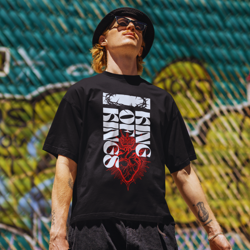 Camiseta Oversized Unissex - King of Kings