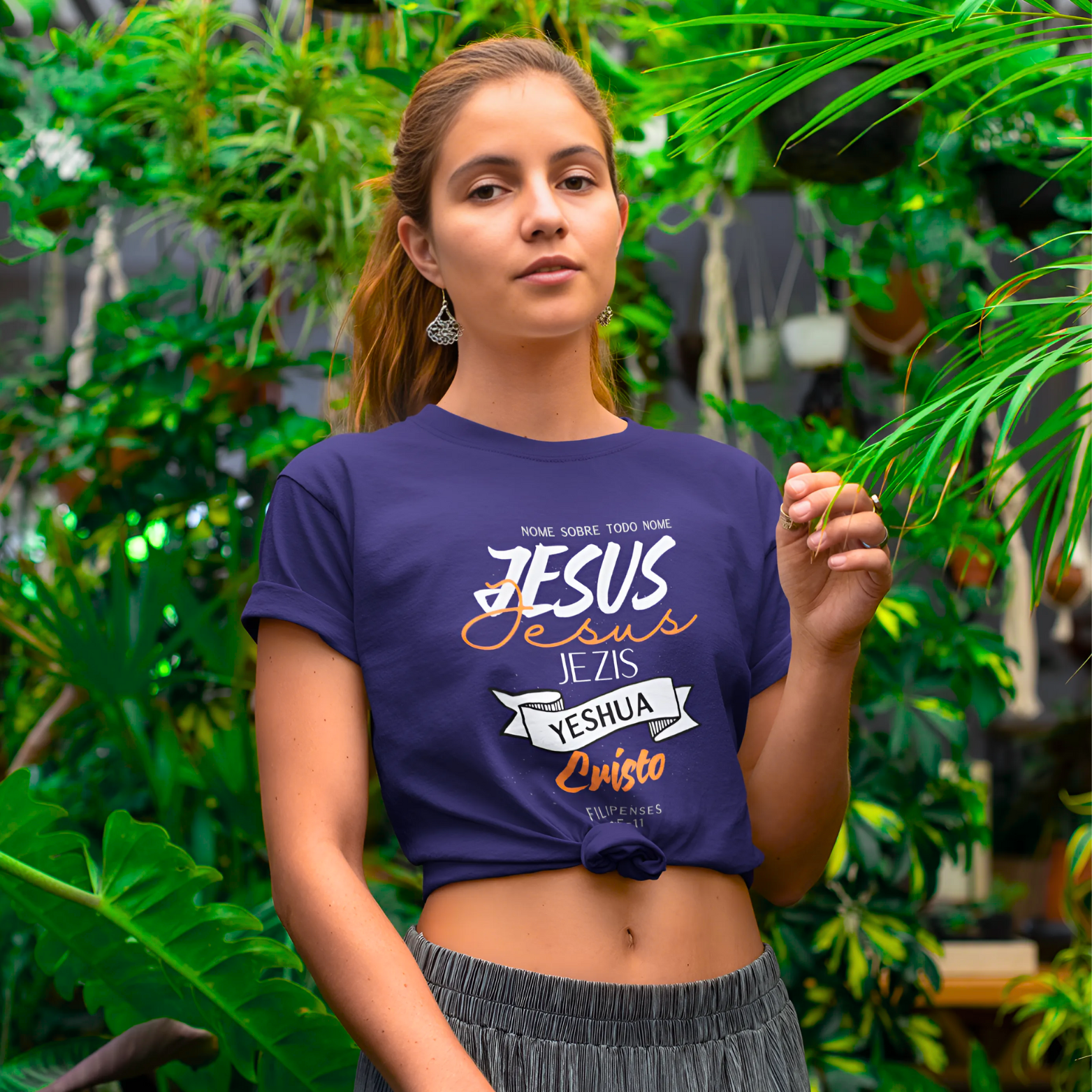 Camiseta Feminina - Nome Sobre Todo Nome