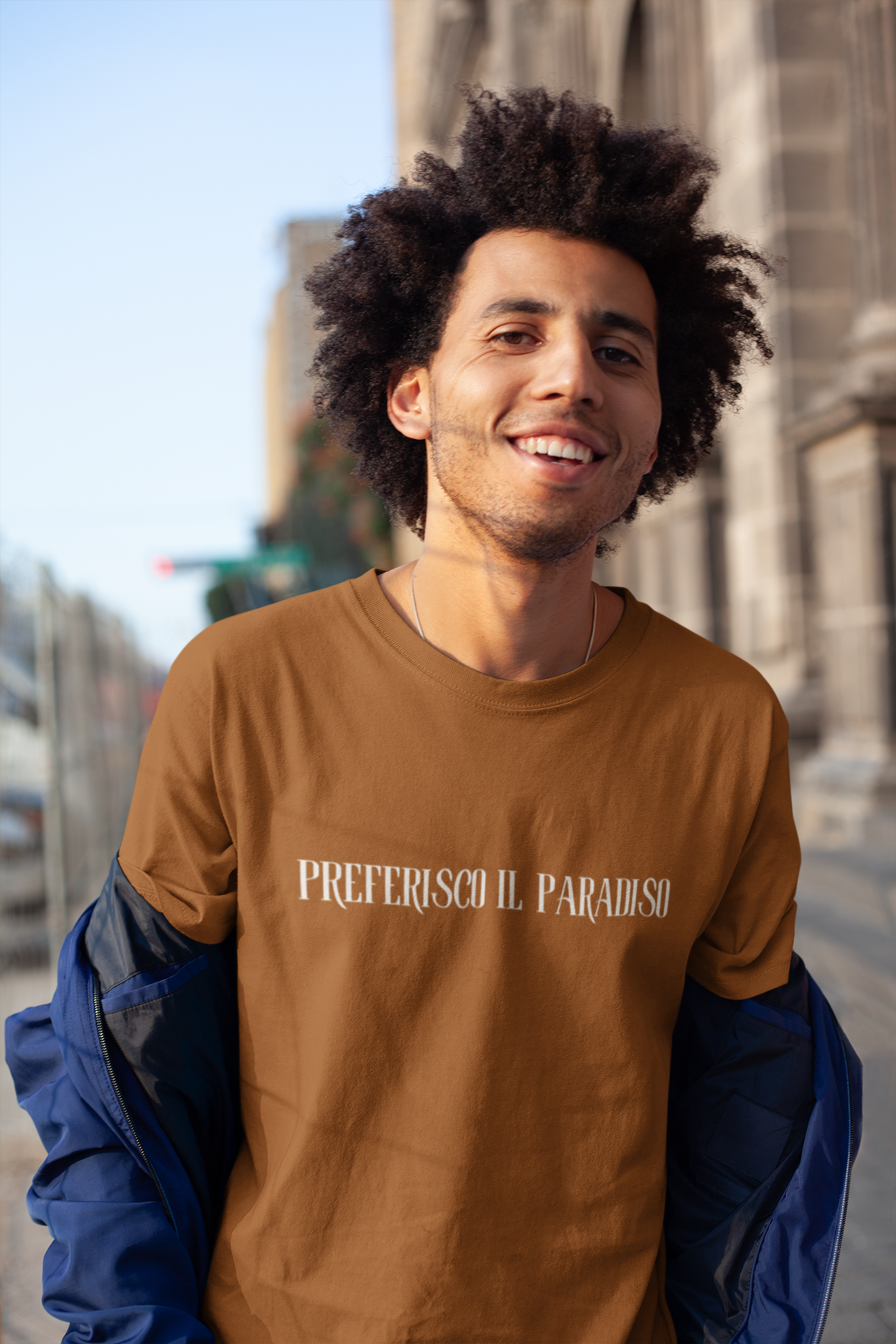 Camiseta Preferisco Il Paradiso