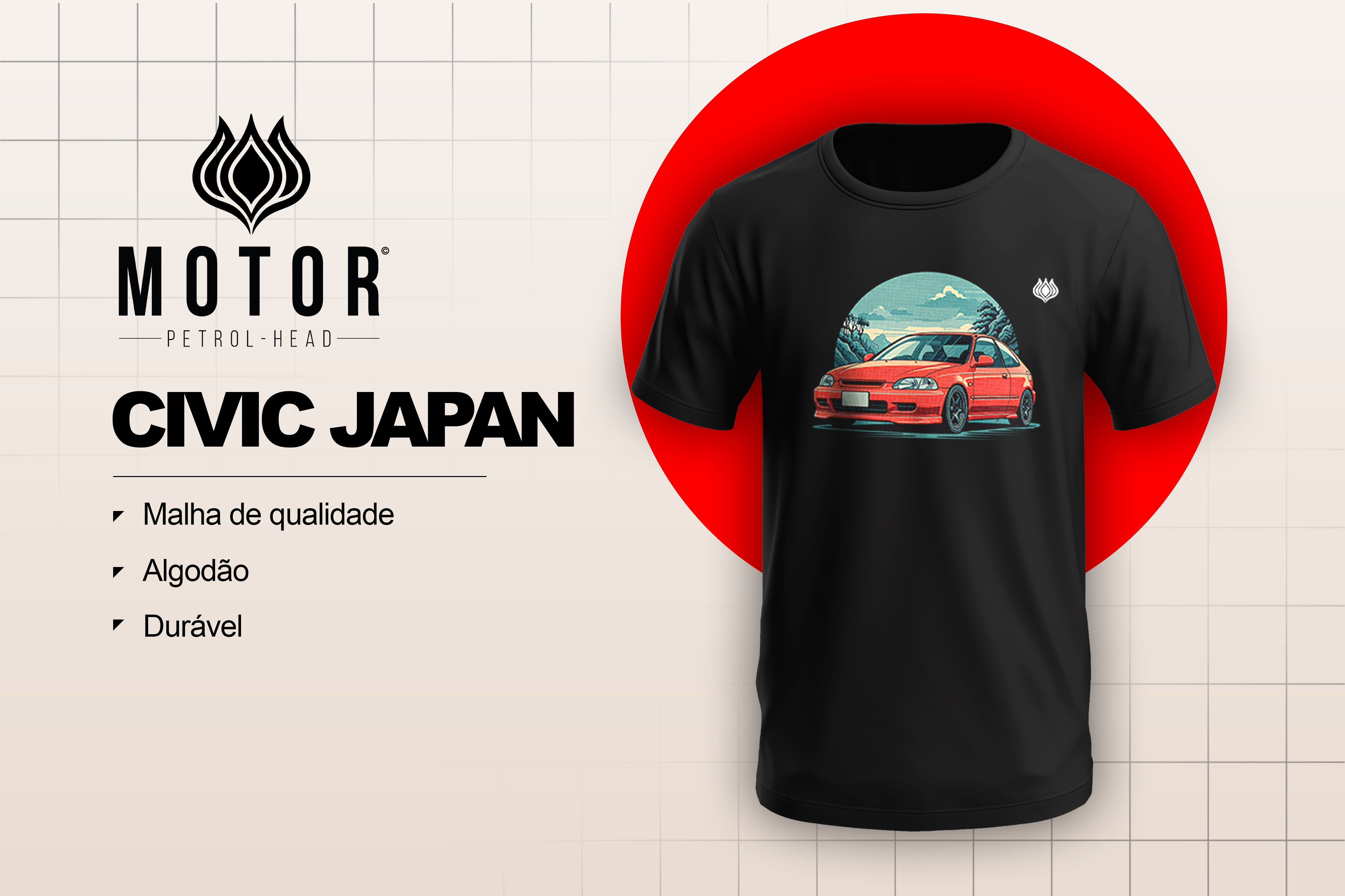Camisa - Civic Japan