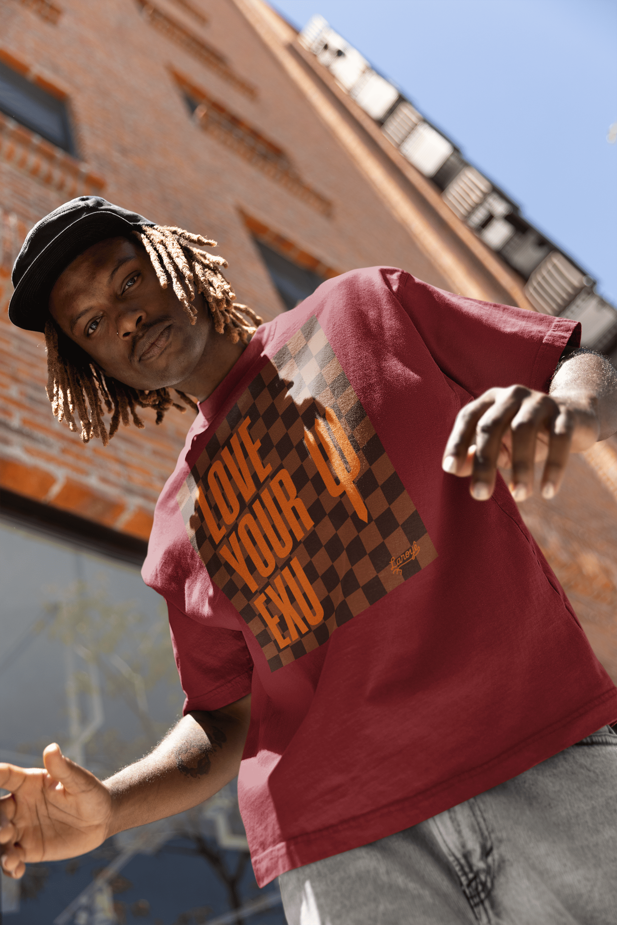 Camiseta Oversized - Exu Loves You Fine