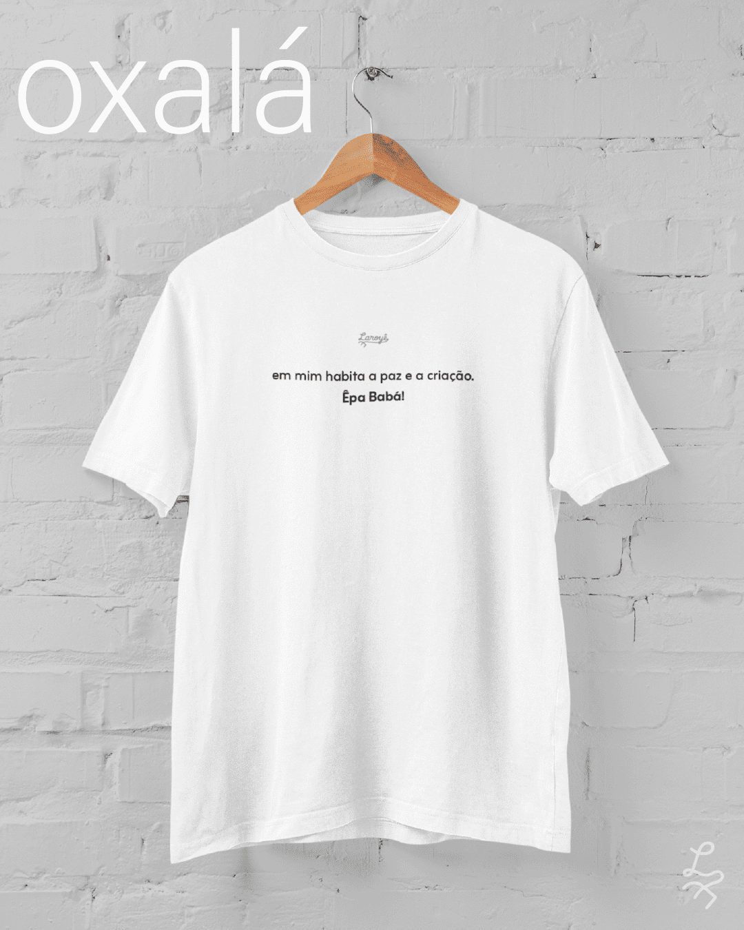 Camiseta Meu Orixá - Oxalá