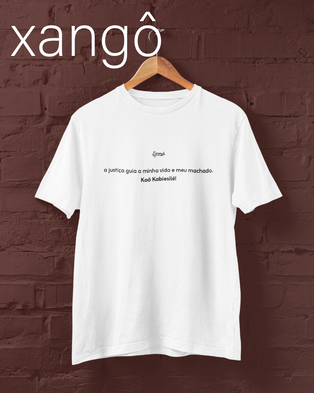 Camiseta Meu Orixá - Xangô