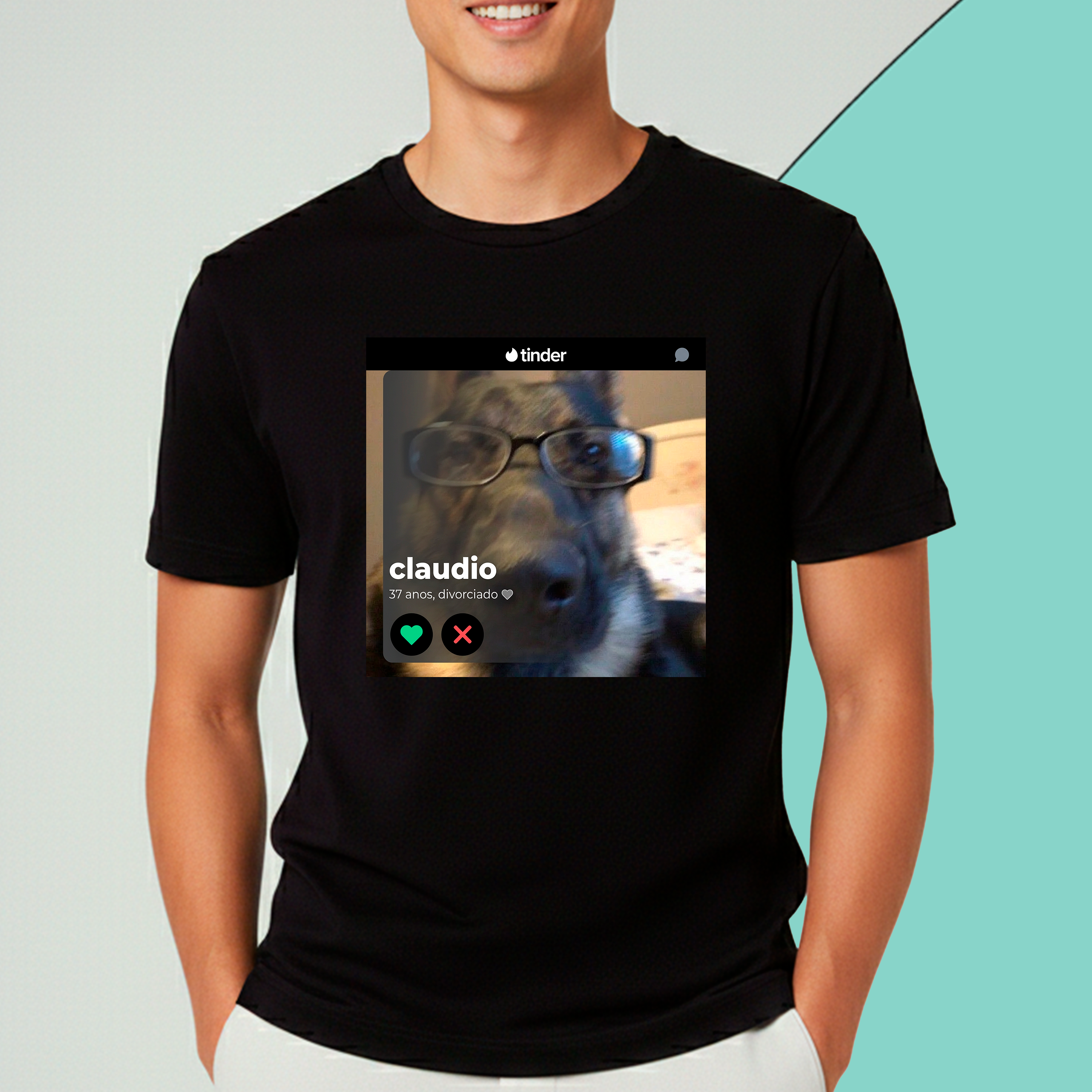 Camiseta Pastor Alemão claudio