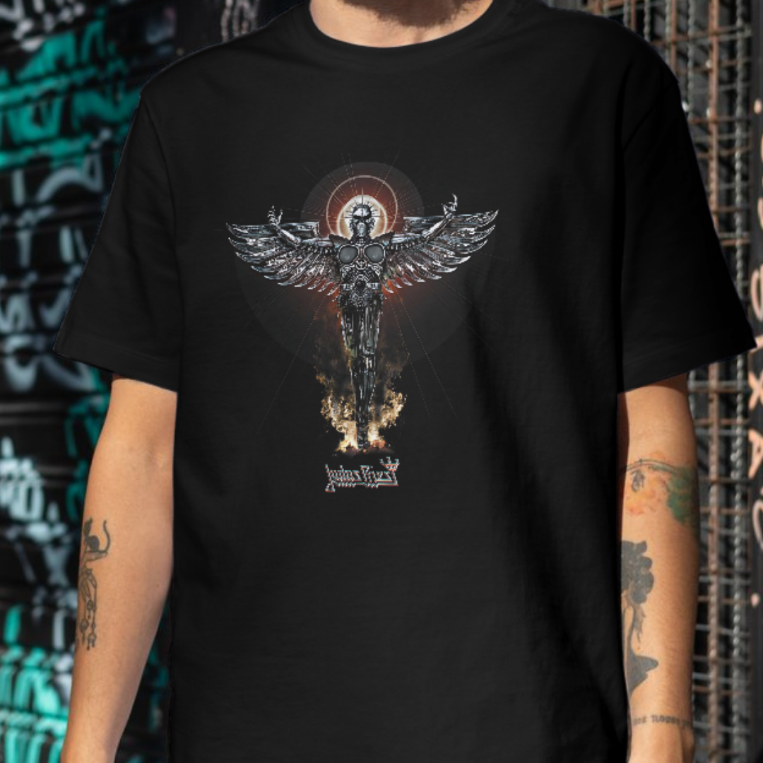 Camiseta Quality \,,/ Judas Priest - Frente e costa \,,/