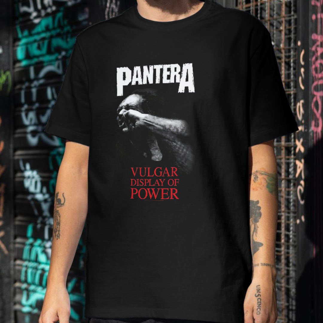 Camiseta Quality 100% Algodão \,,/ Pantera - Frente e costa \,,/
