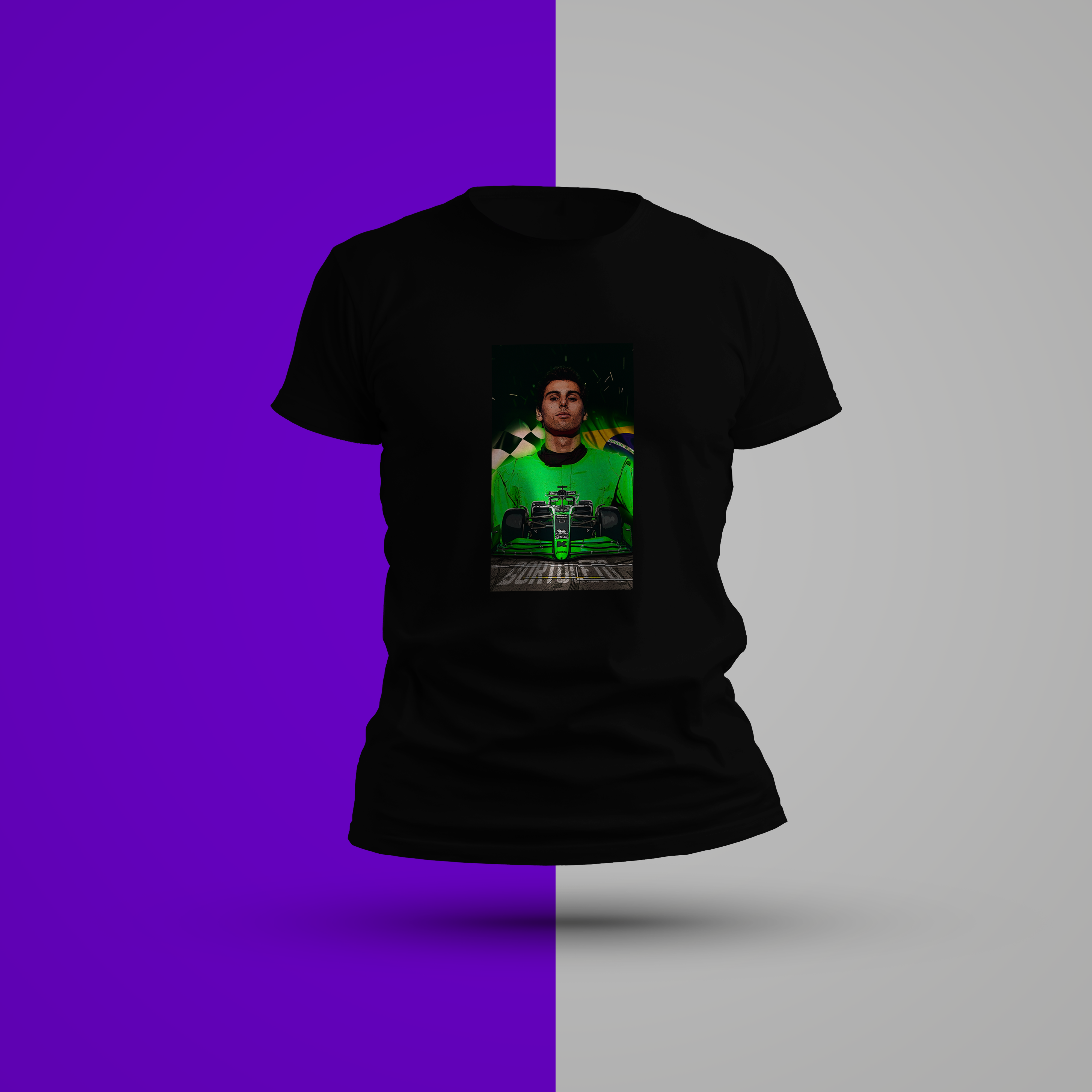 Camiseta com Estampa do Bortoleto