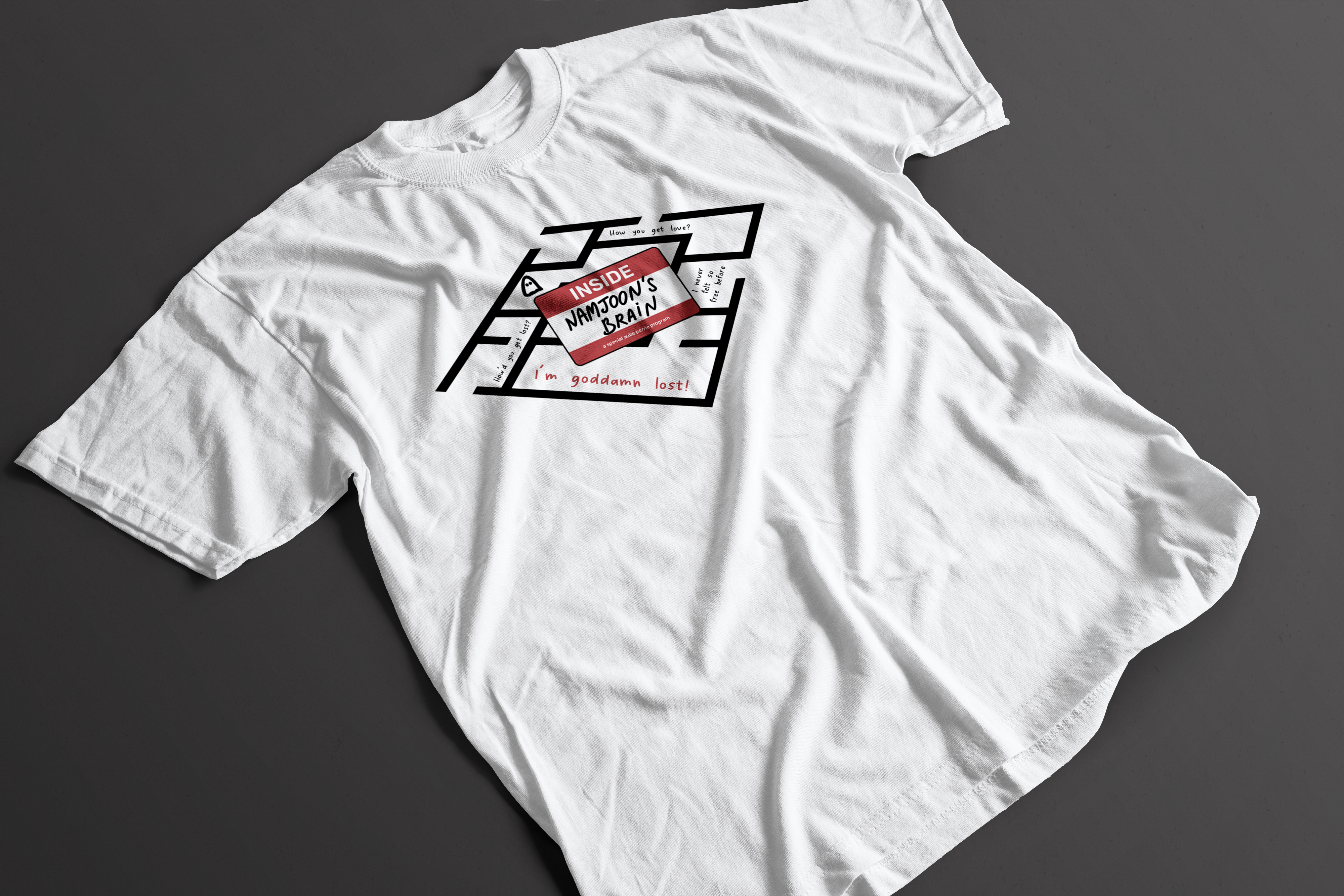 RM - Lost T-shirt - BTS Shirt - Kpop Shirt - NAMJOON 