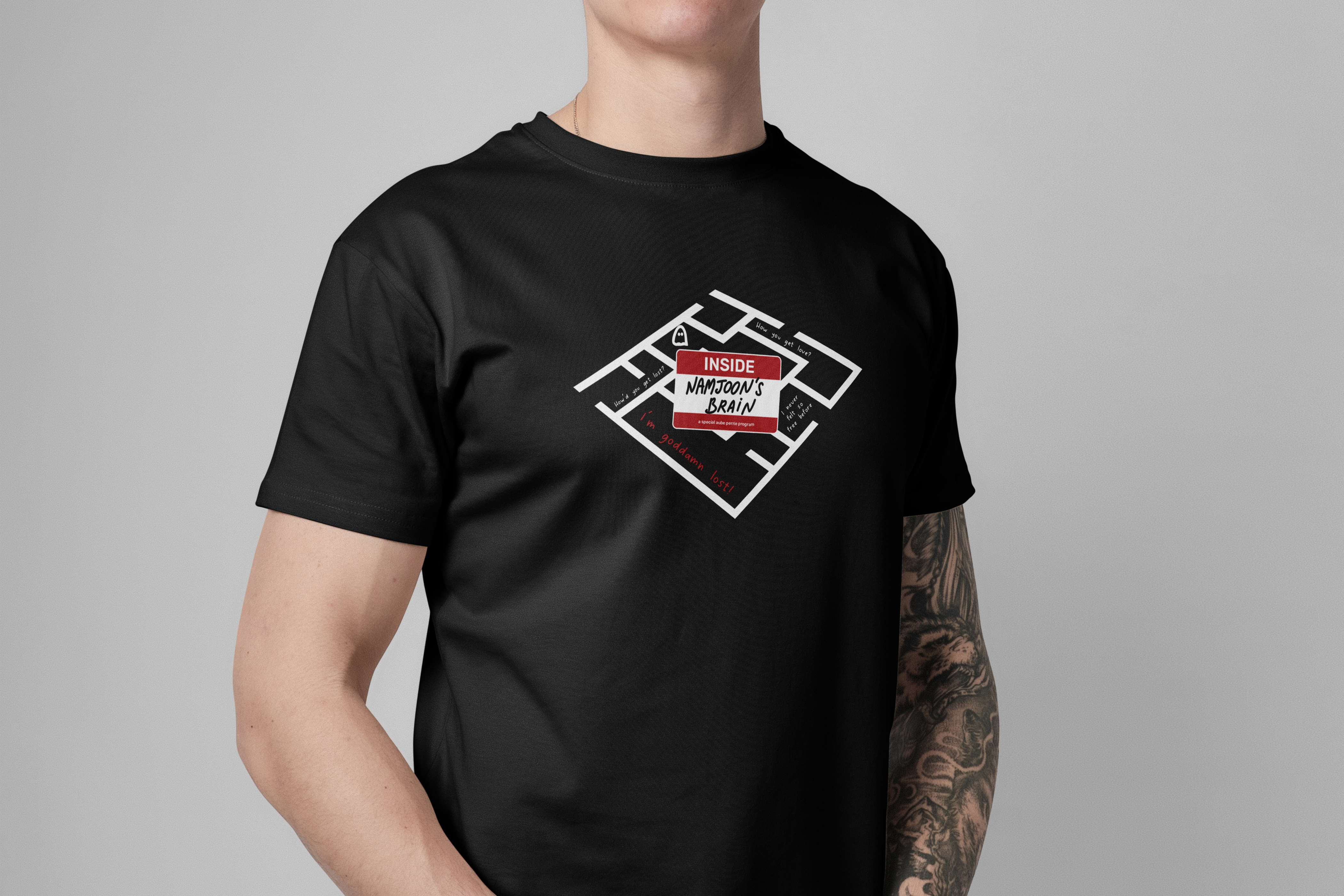 RM - Lost T-shirt - BTS Shirt - Kpop Shirt - NAMJOON 