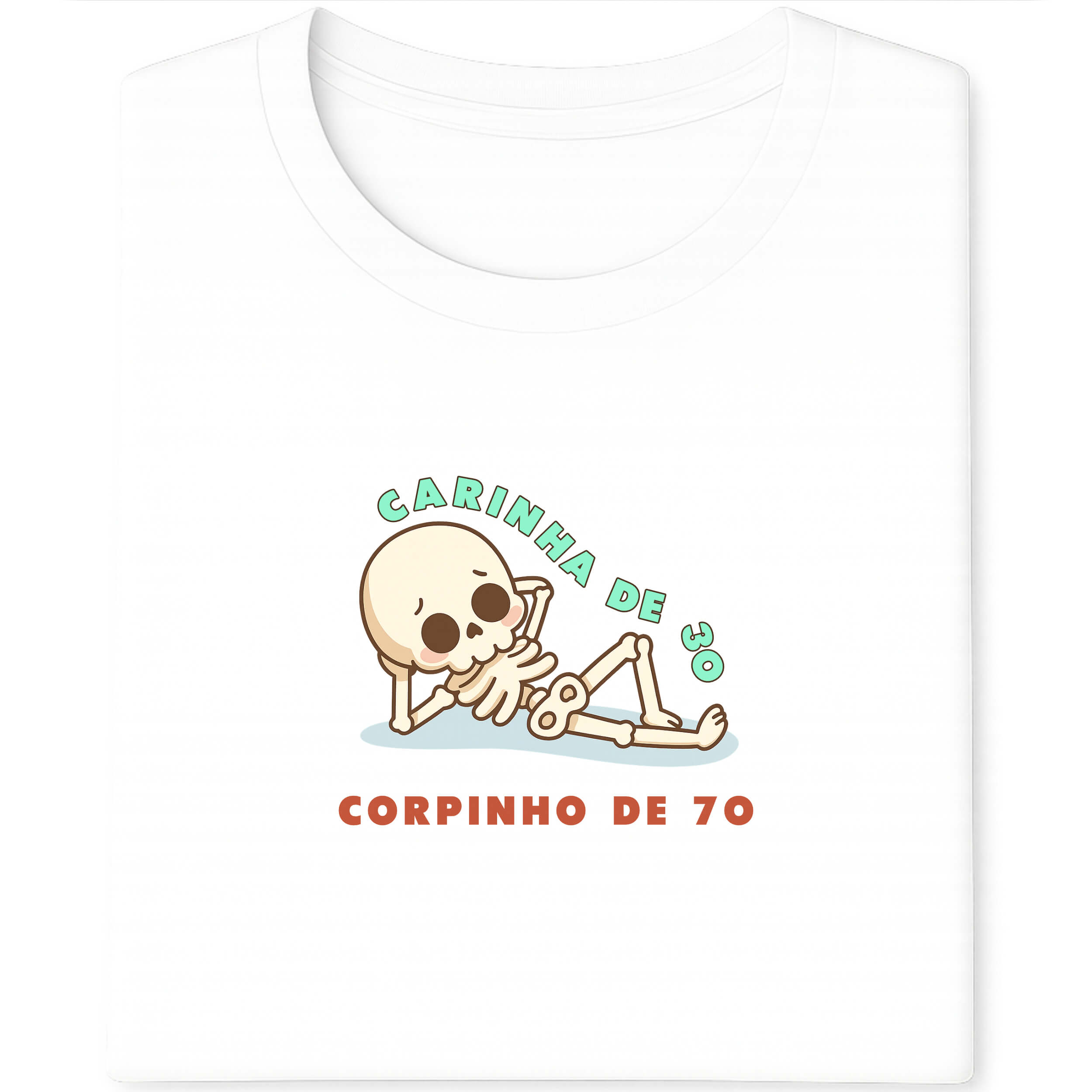 Camiseta na Flor da Idade Unissex - Plus Size