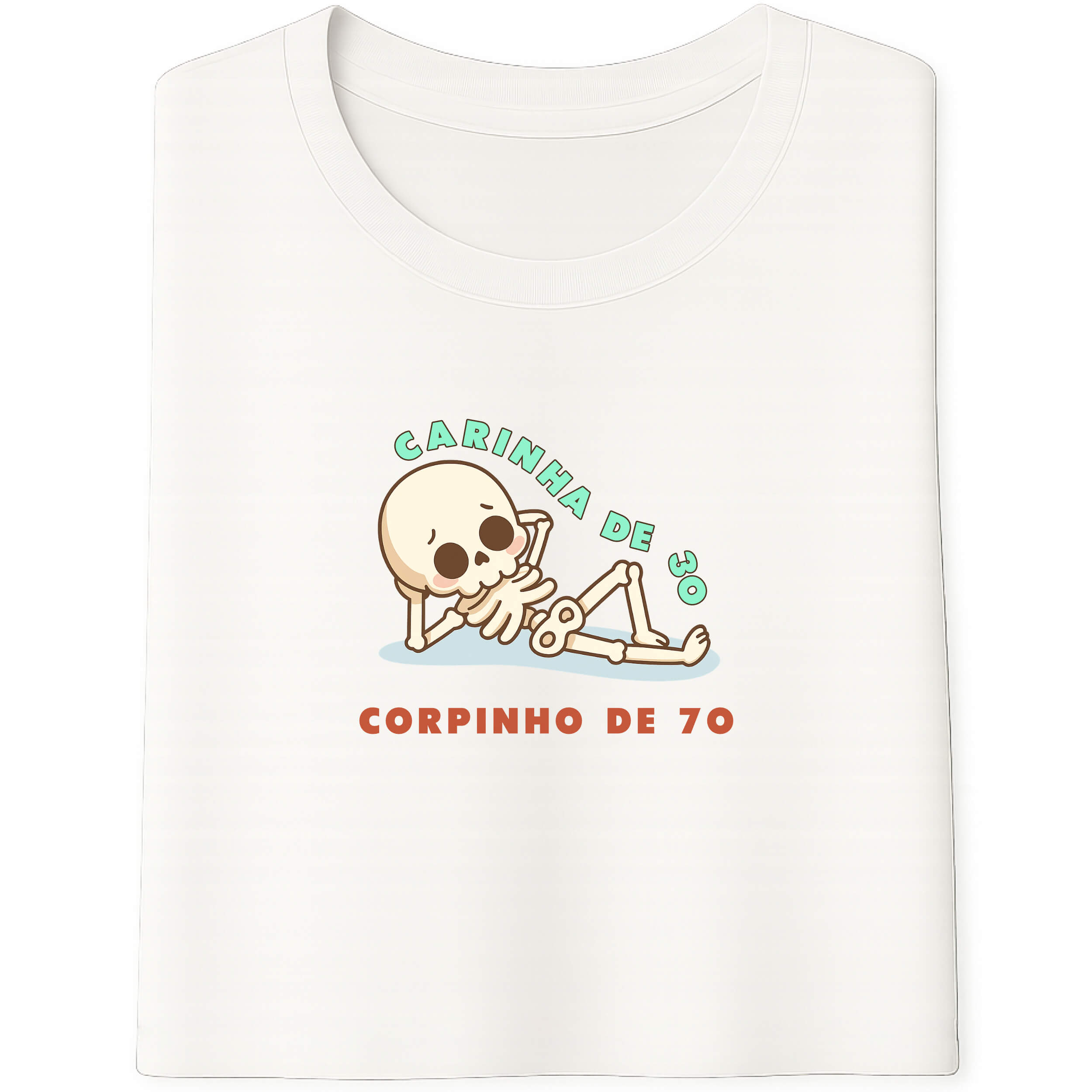 Camiseta na Flor da Idade Unissex