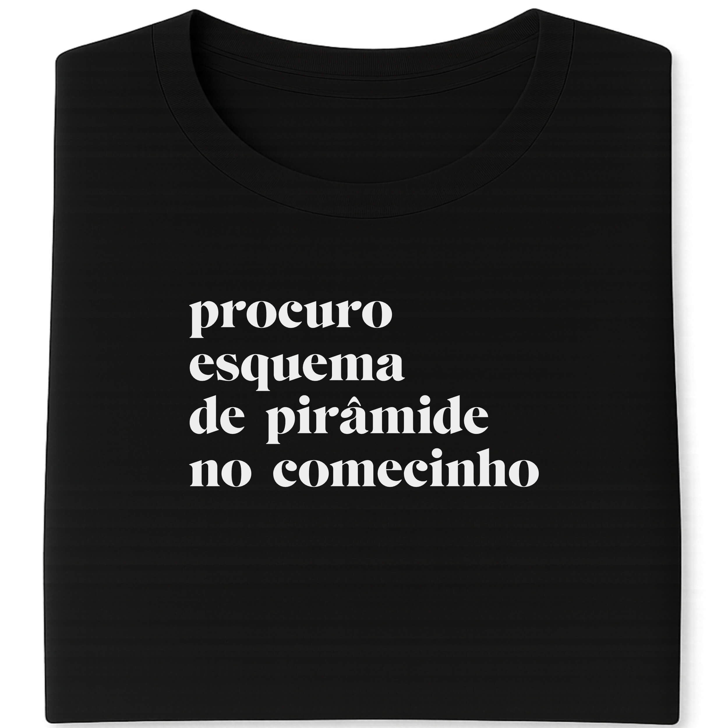 Camiseta Pirâmide Unissex - Plus Size