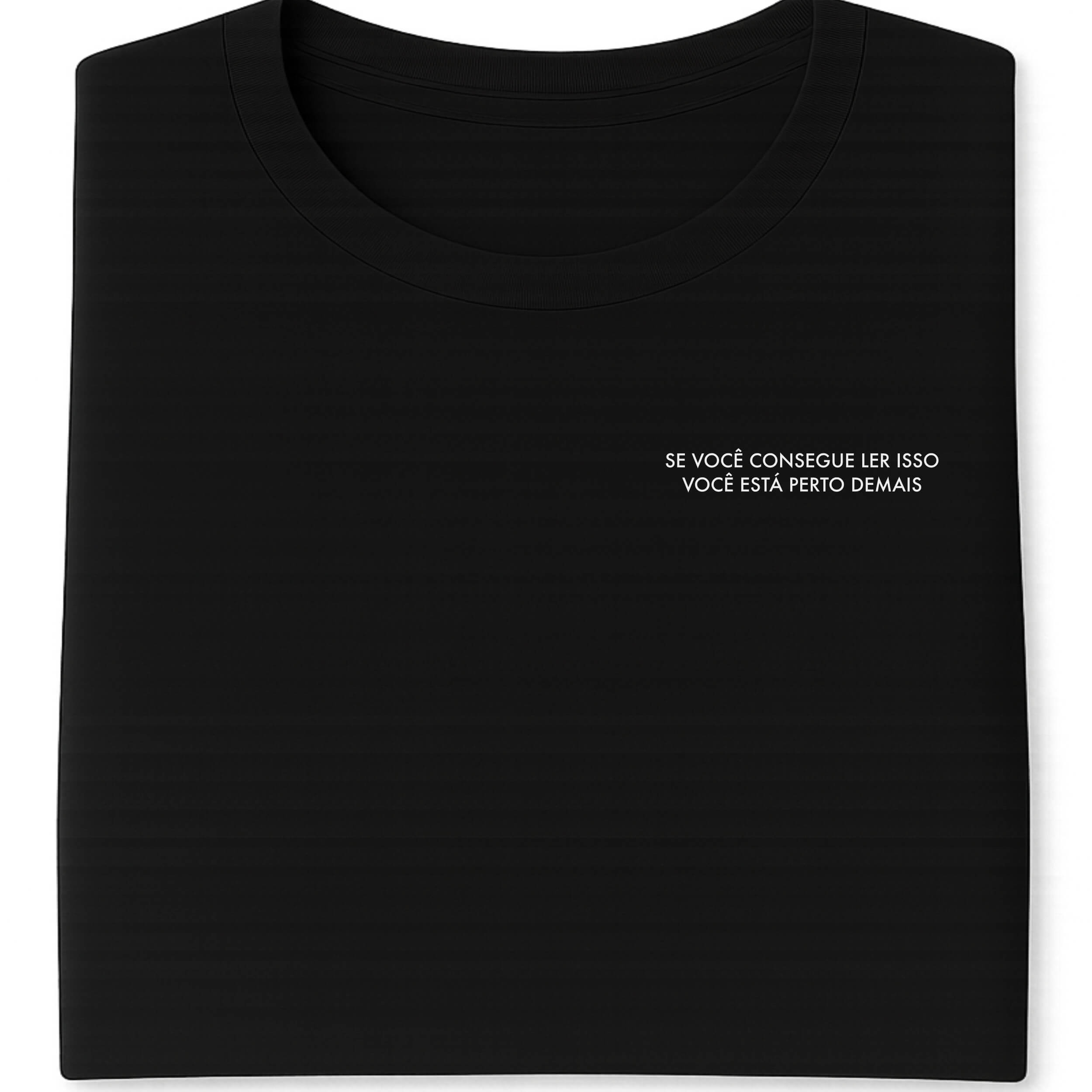 Camiseta Afaste-se Unissex - Plus Size