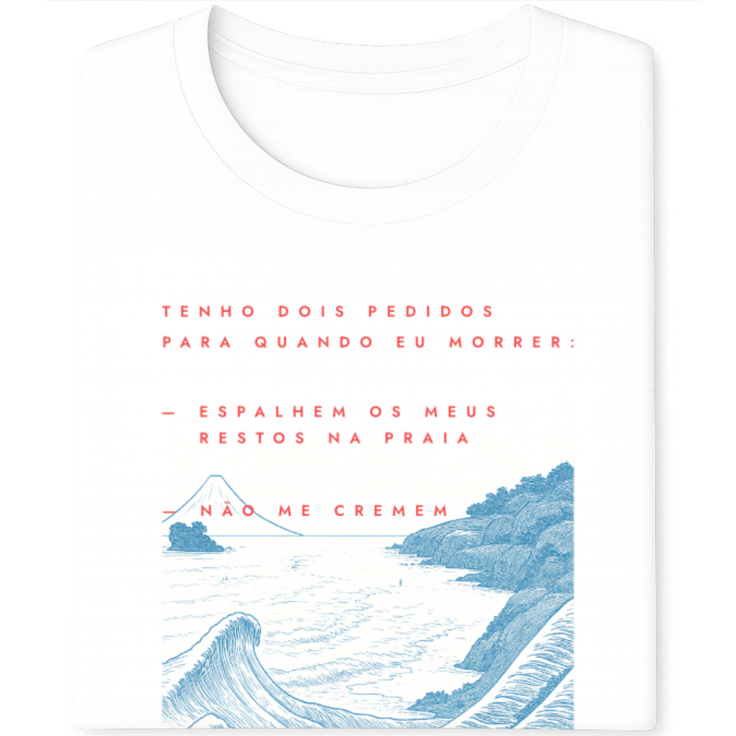 Camiseta Últimos Desejos Unissex - Plus Size