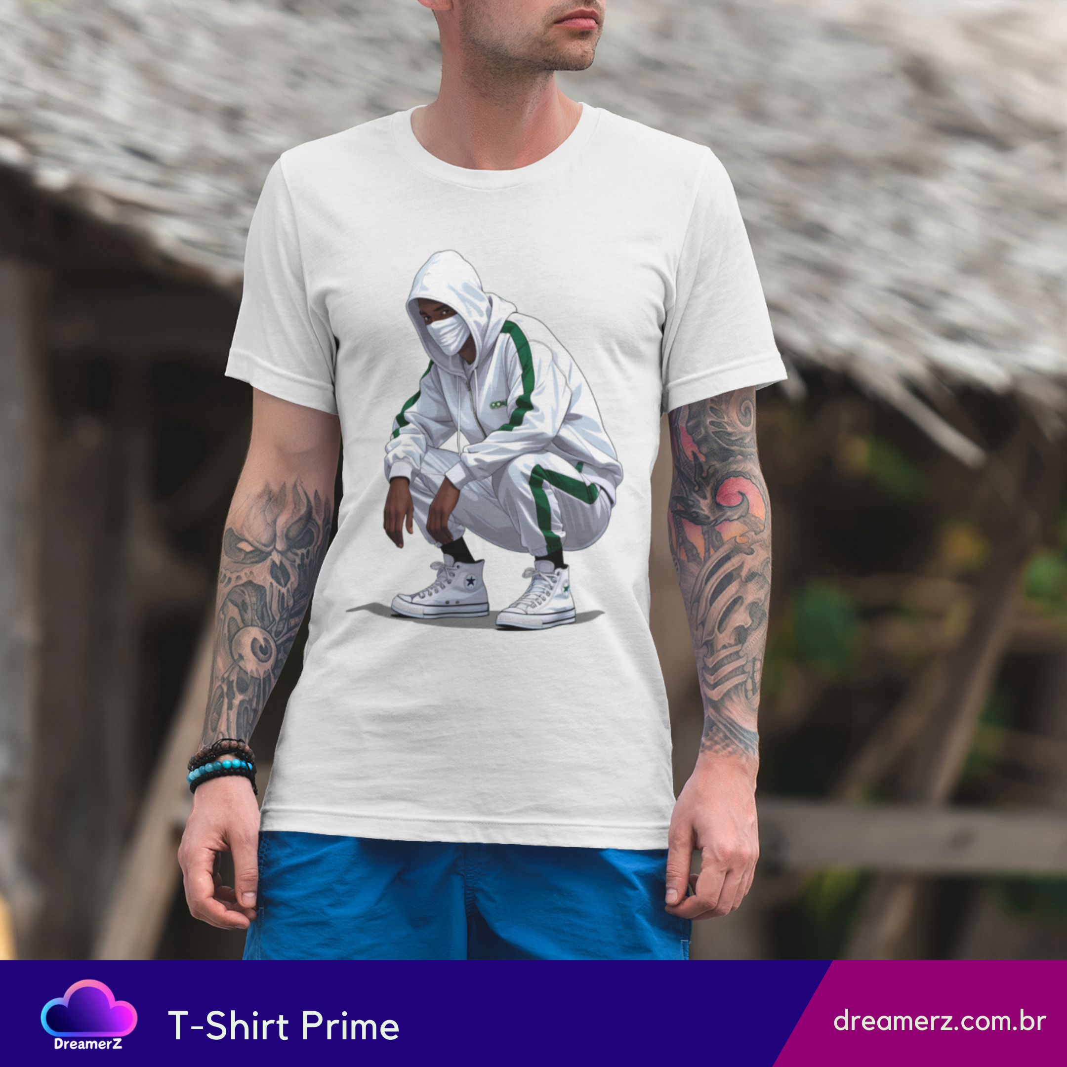 Camiseta Urban Phantom – Silêncio, Estilo e Atitude