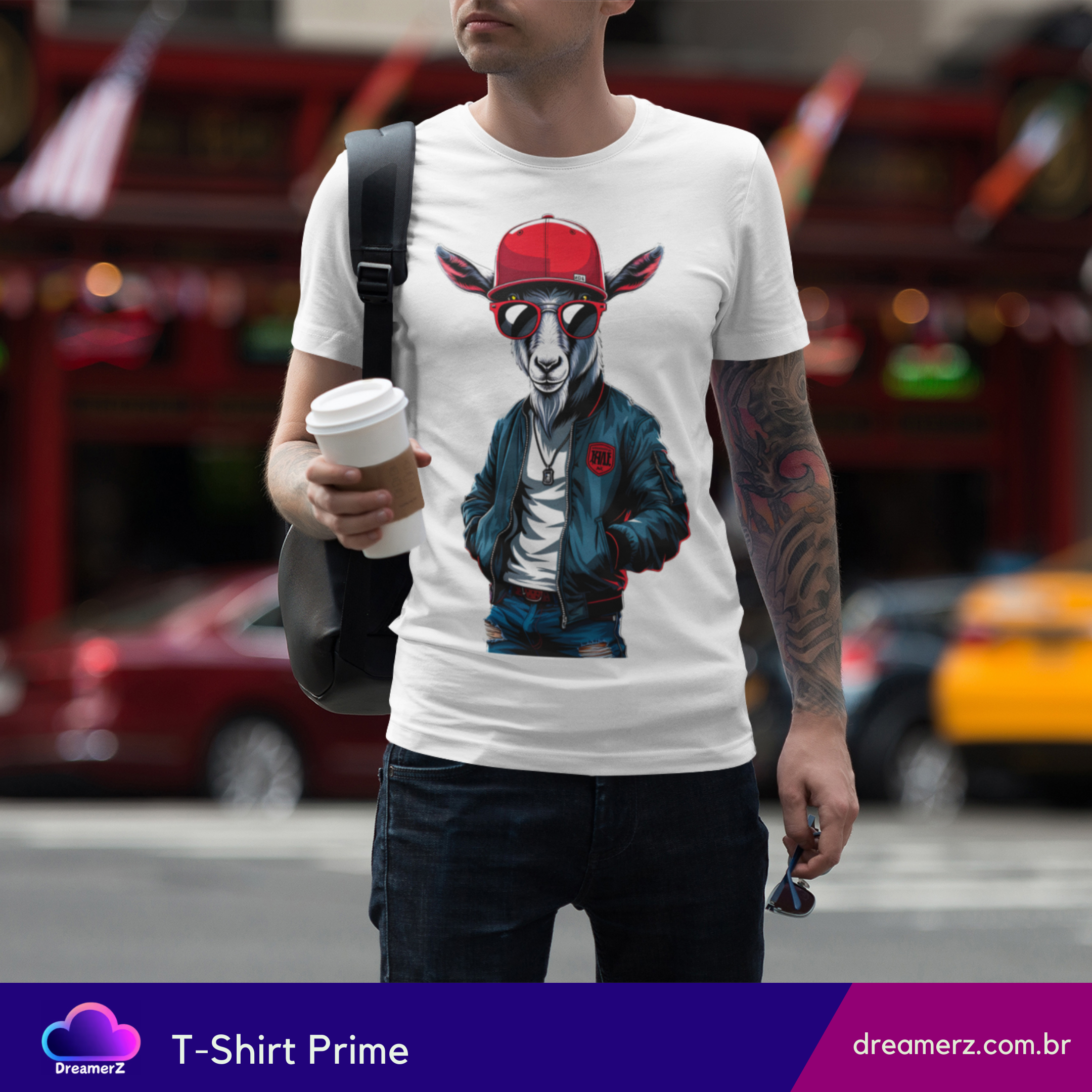 Camiseta Goat Swag – O Estilo do G.O.A.T. (Greatest of All Time)