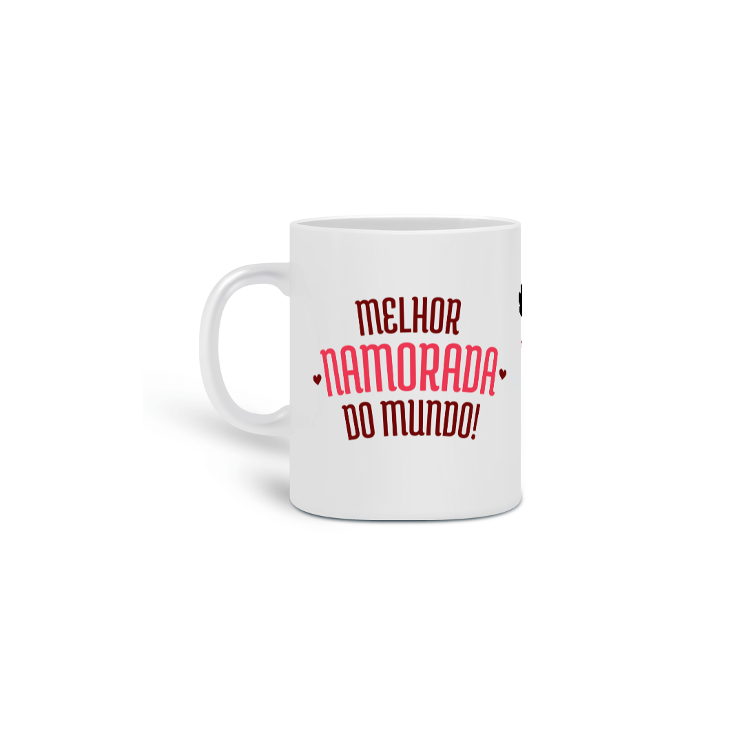 Caneca Porcelana - Para Namorada