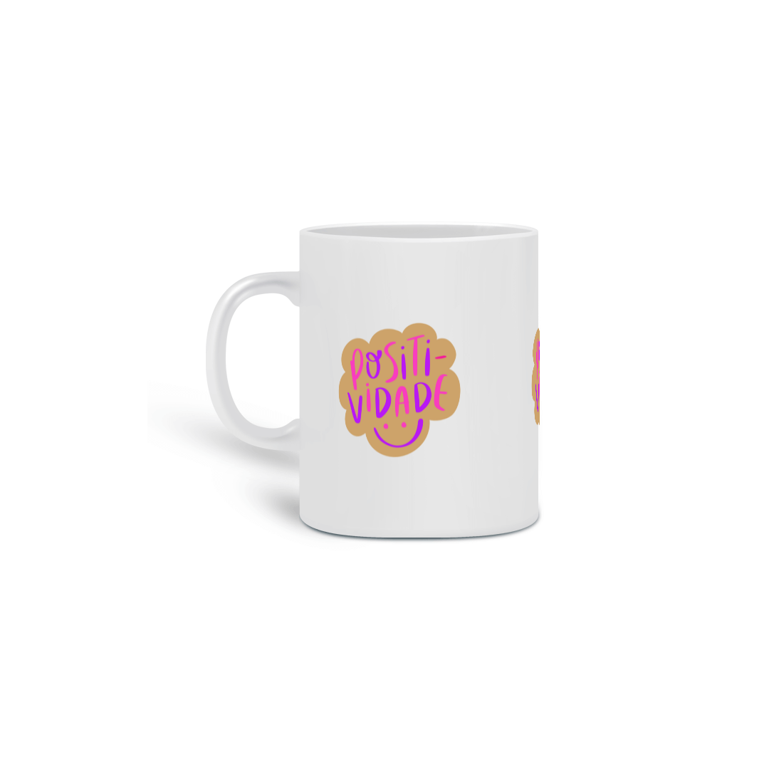Caneca Porcelana - Positividade