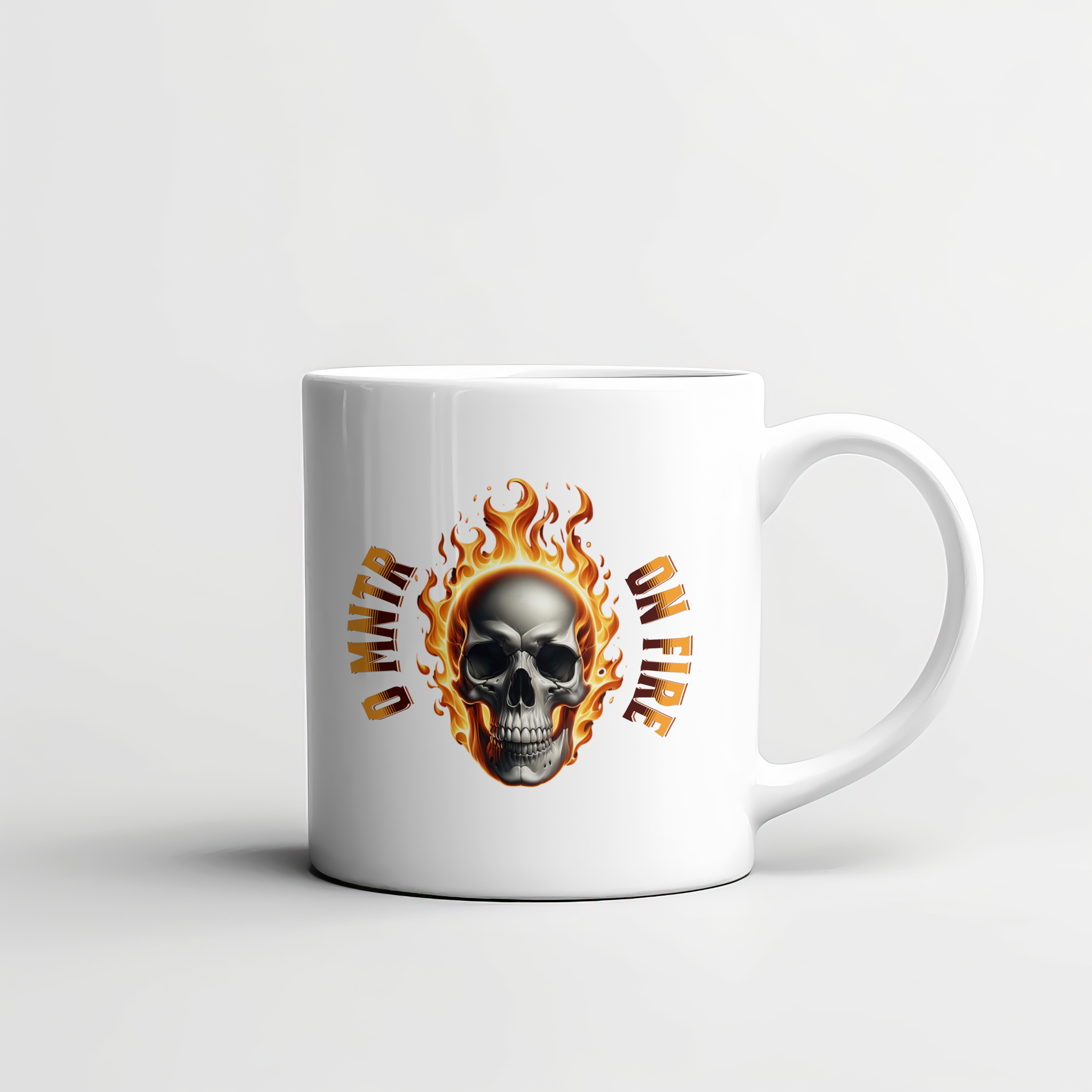 Caneca O Mntr On Fire