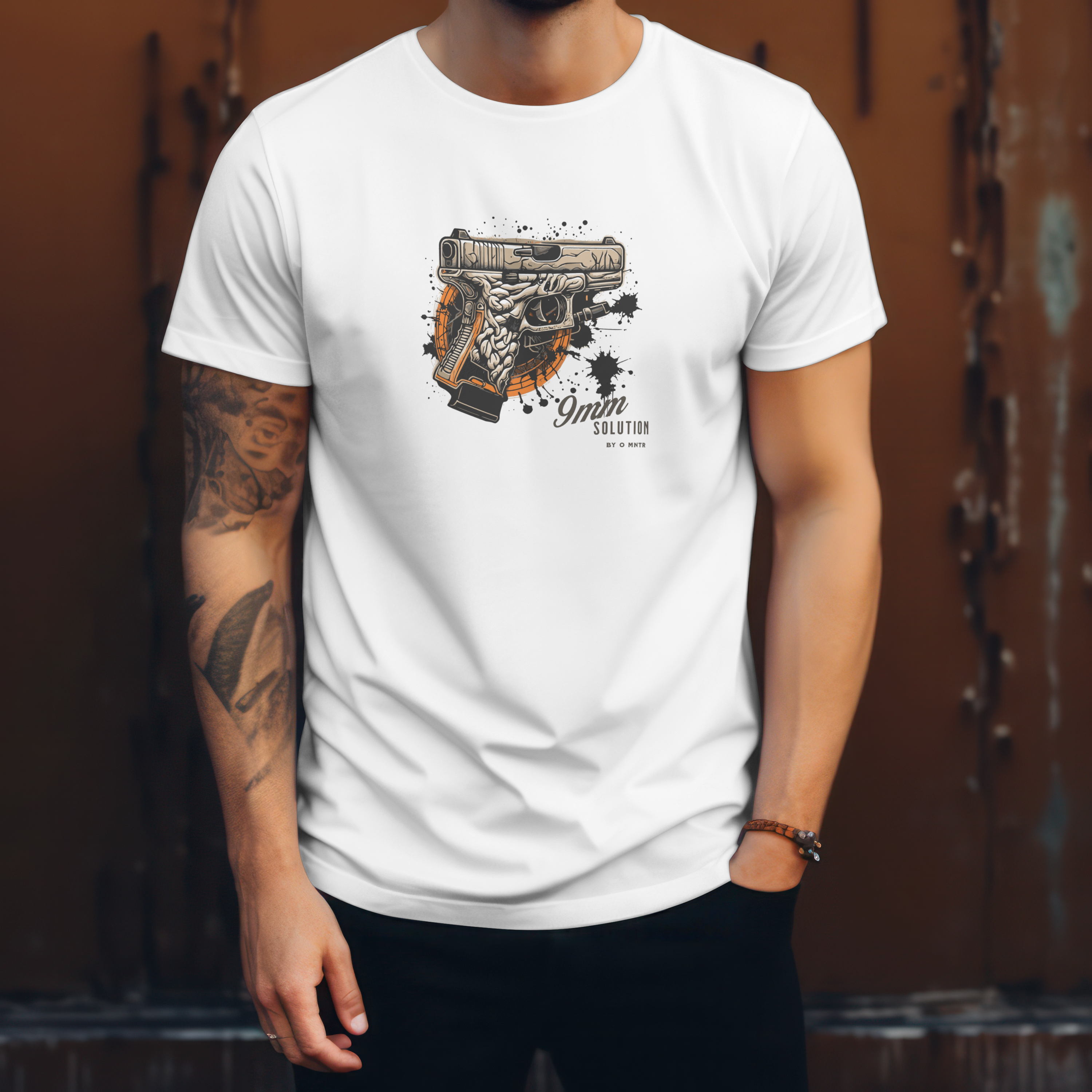 Camiseta Quality 9mm Solution