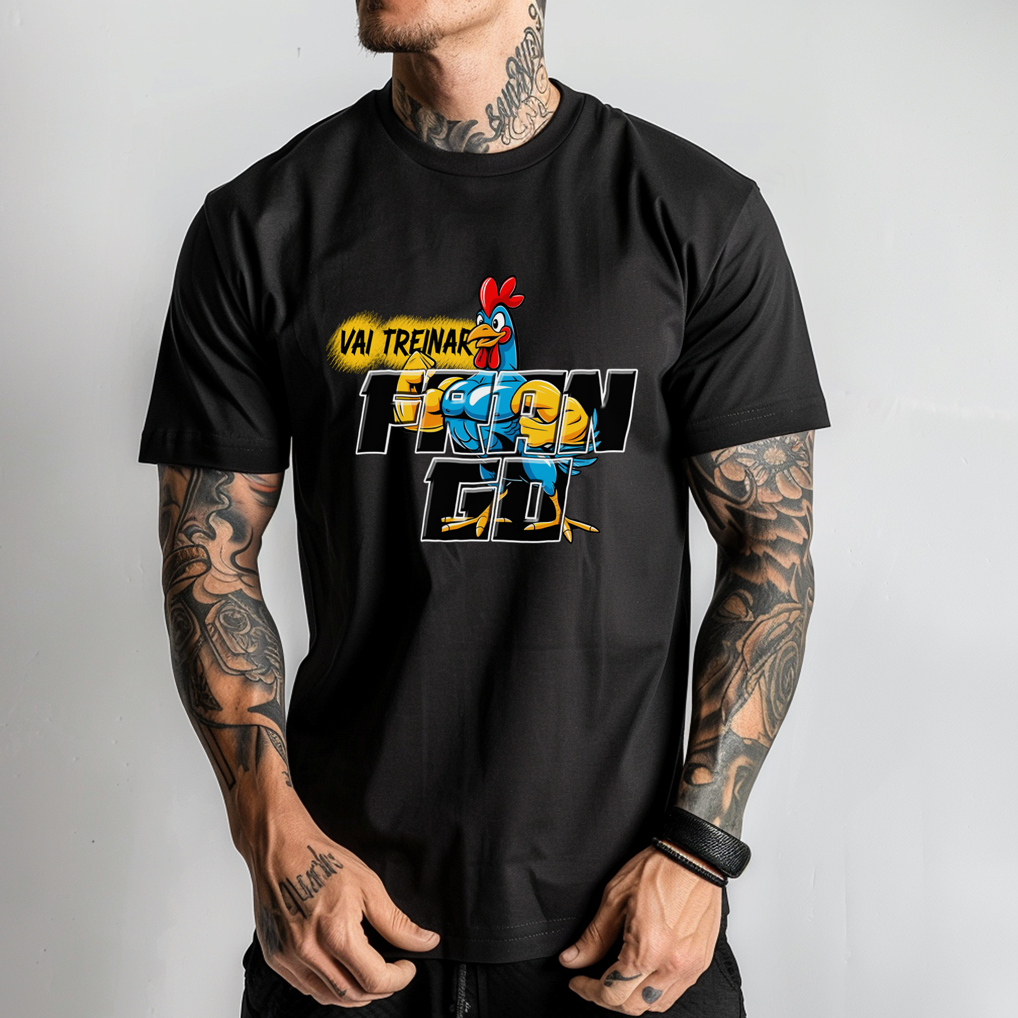 Nome do produto: Camisa Vai Treinar 