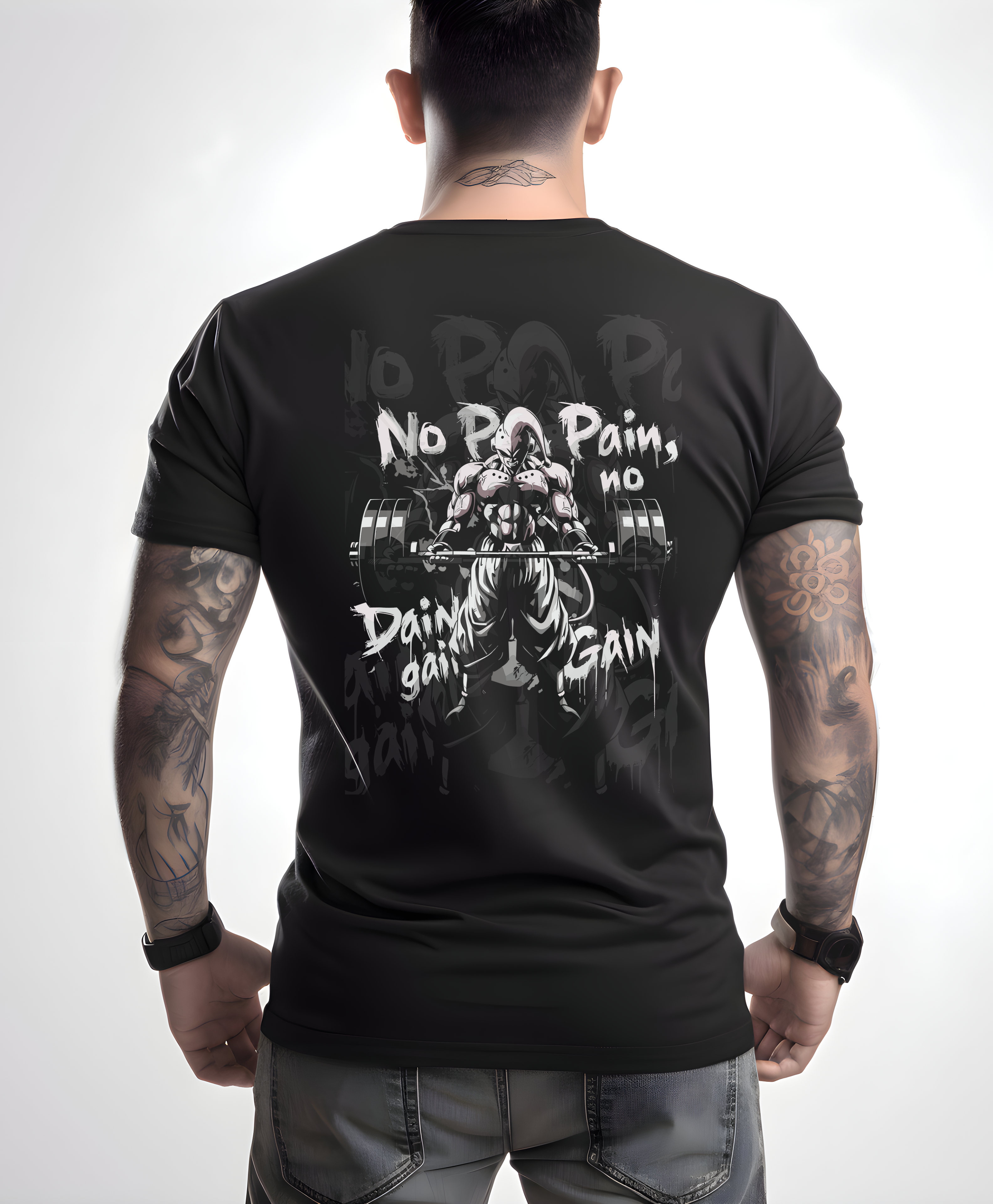 Nome do produto: Camisa No Pain - Majin Boo