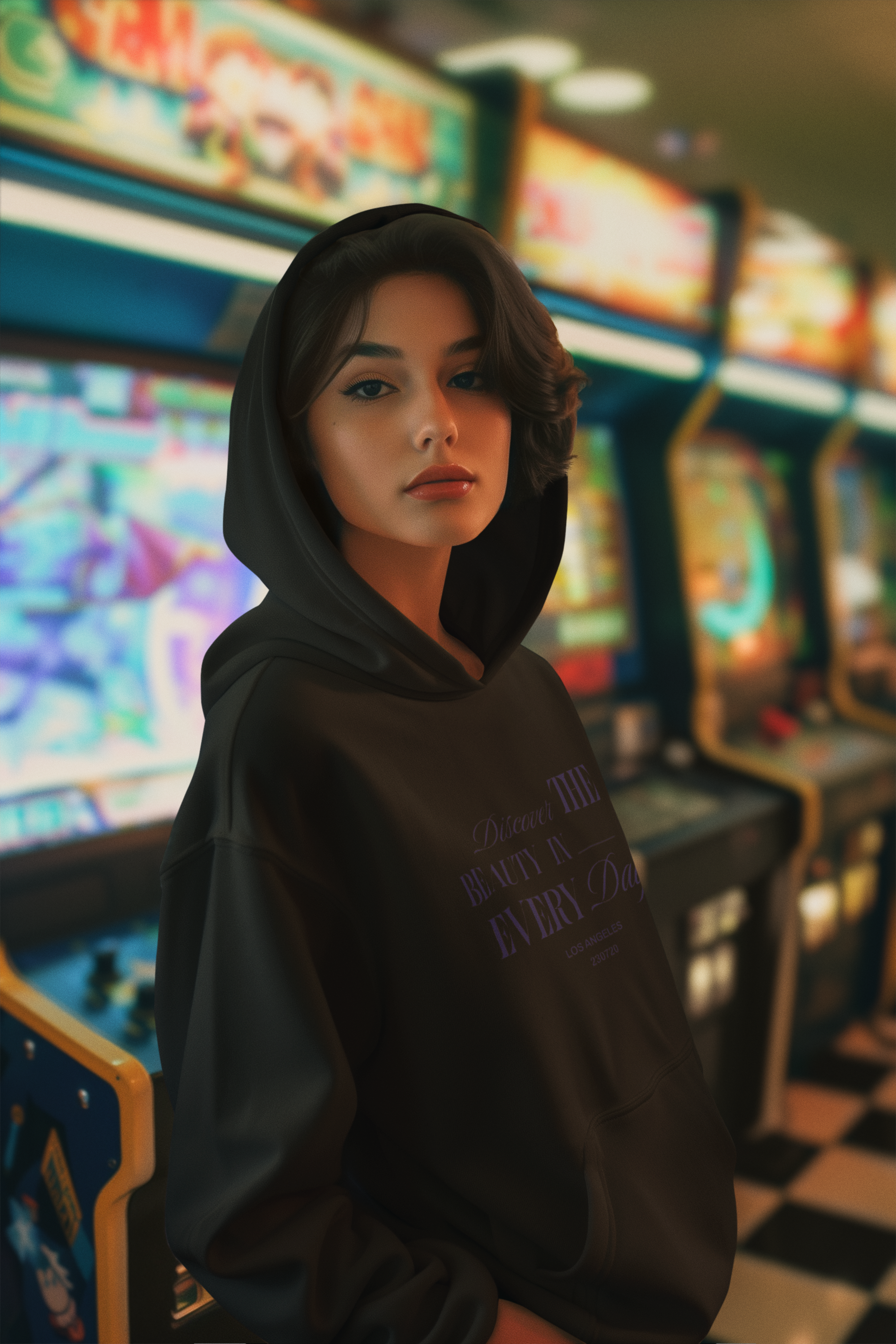 Everyday Printed Hoodie