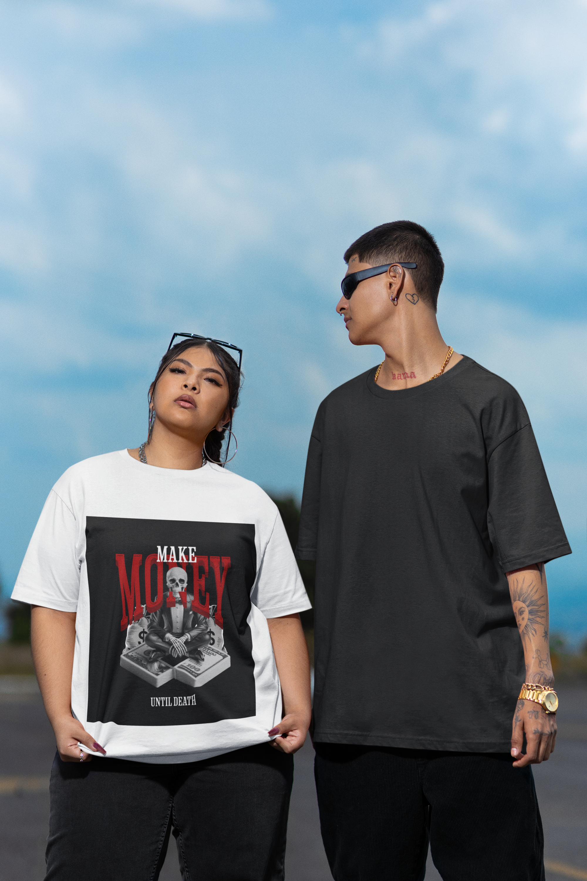 Camiseta Unissex Oversized  Make Money