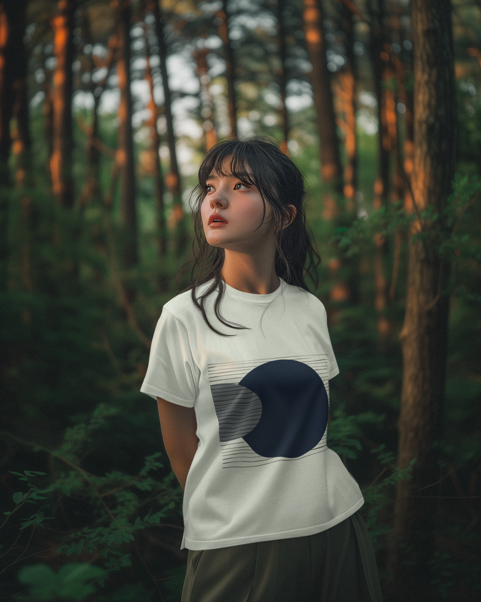 Minimalist Print T-Shirt