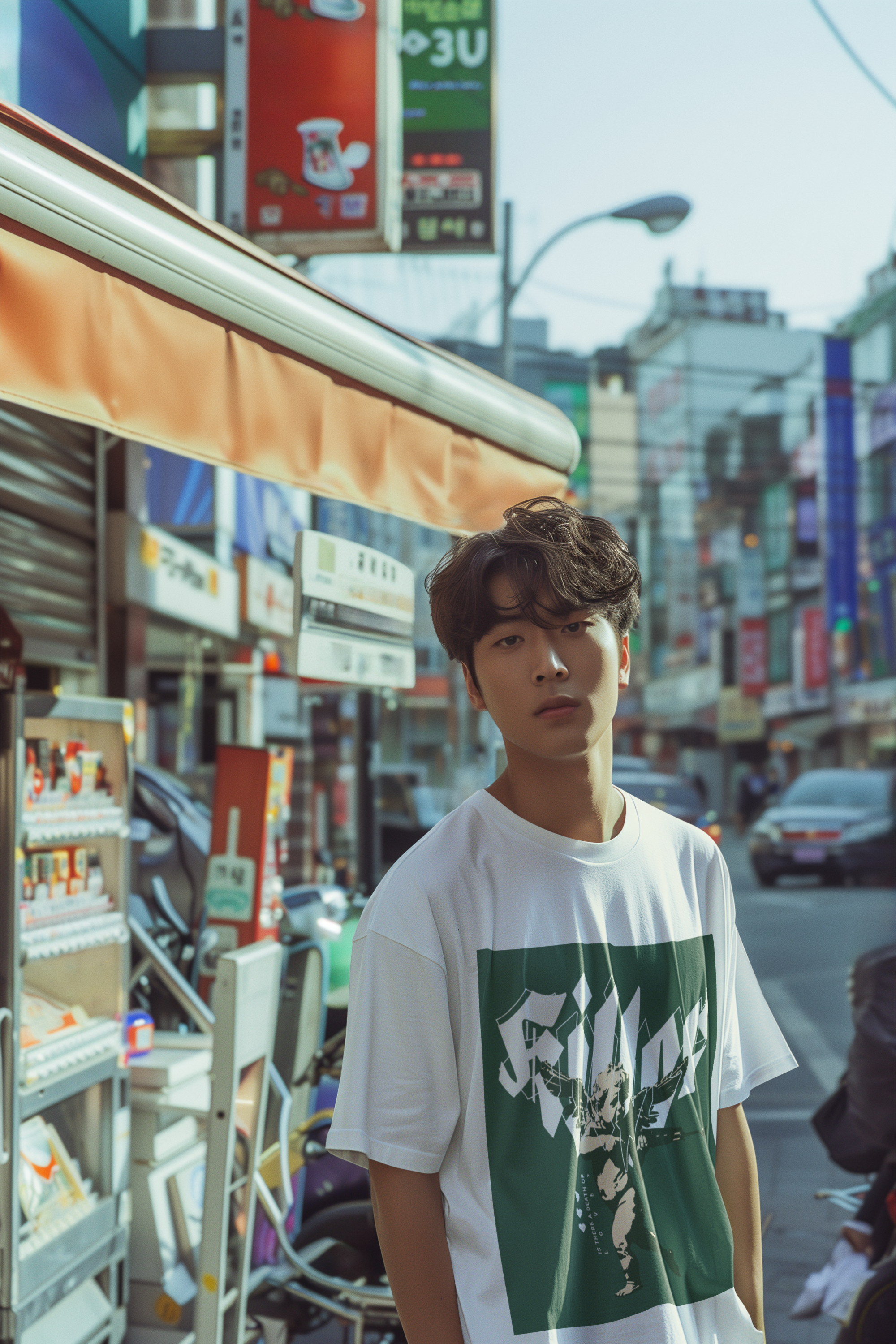 Oversized t-shirt 'The Death of Love