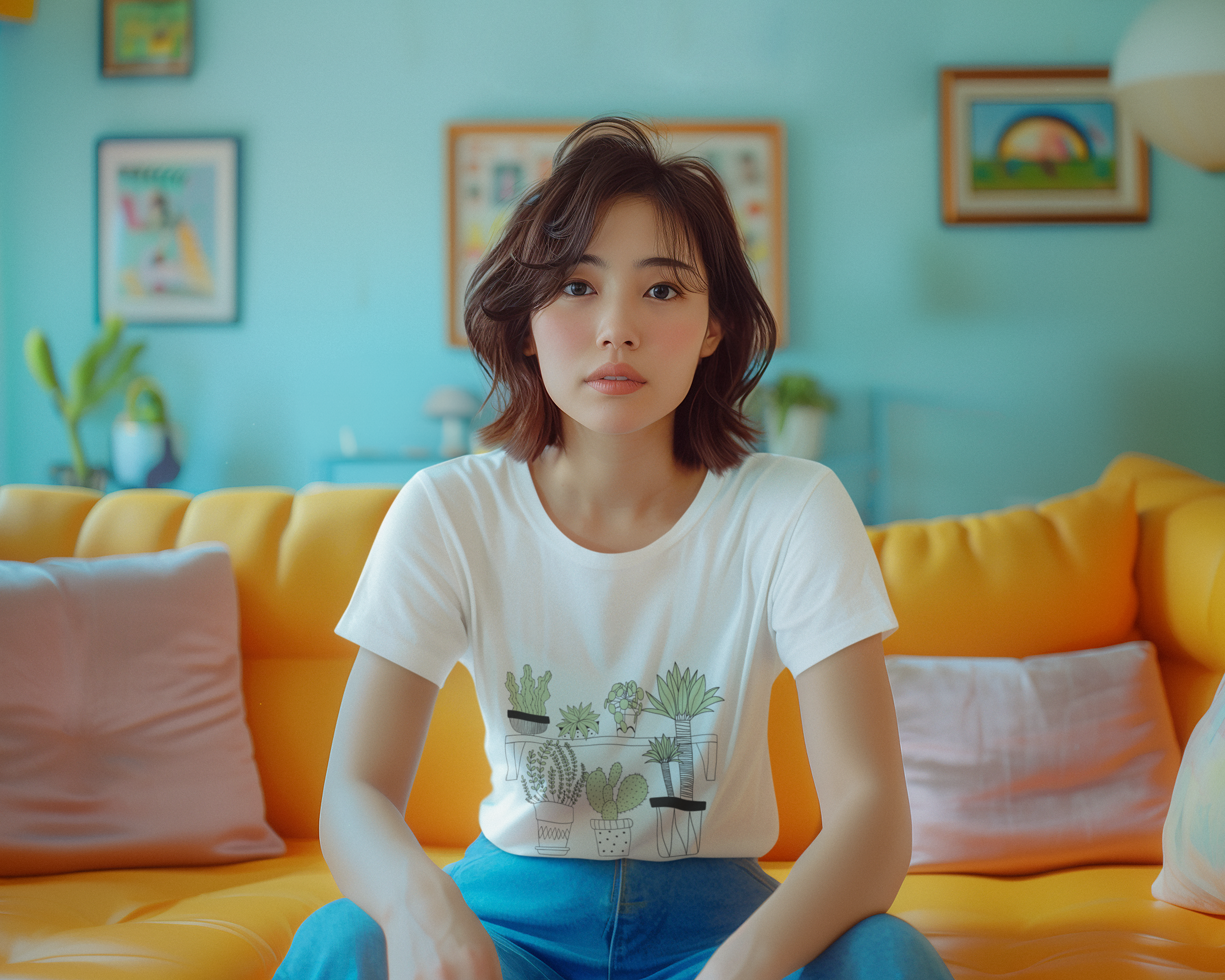 T-shirt I LOVE PLANTS