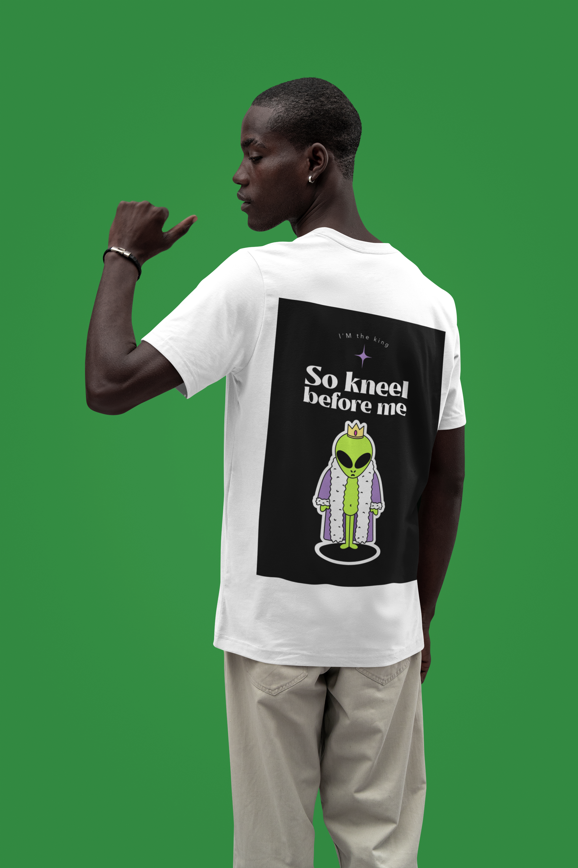 So Kneel Before Me Oversized T-shirt