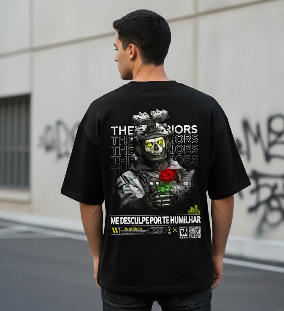 Camisa oversized Perdão de Ghost