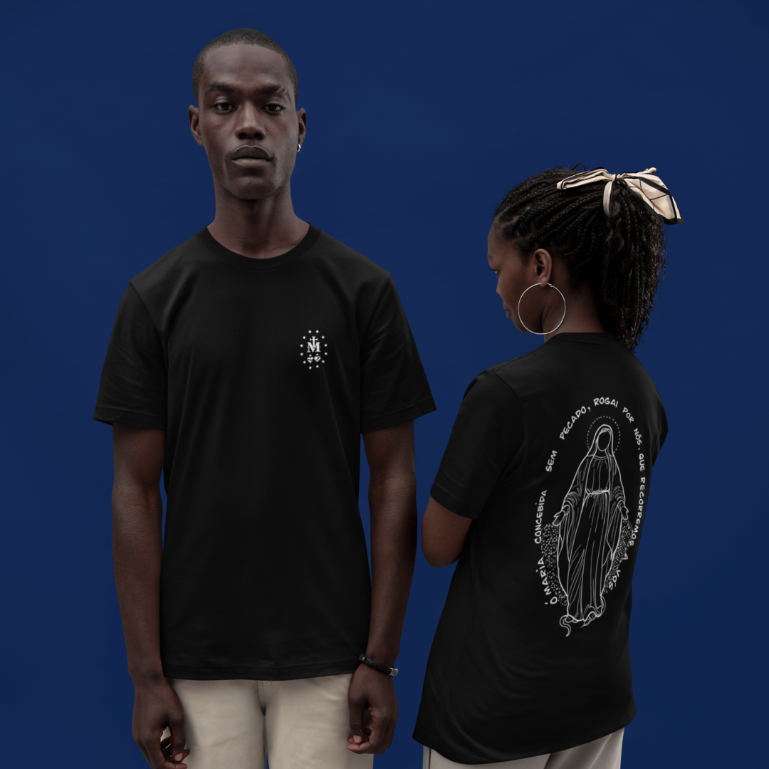 Camiseta Santos tecidos- Maria 